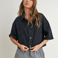 Denim Top (Blue)