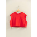 Crew Neck Sleeveless Top