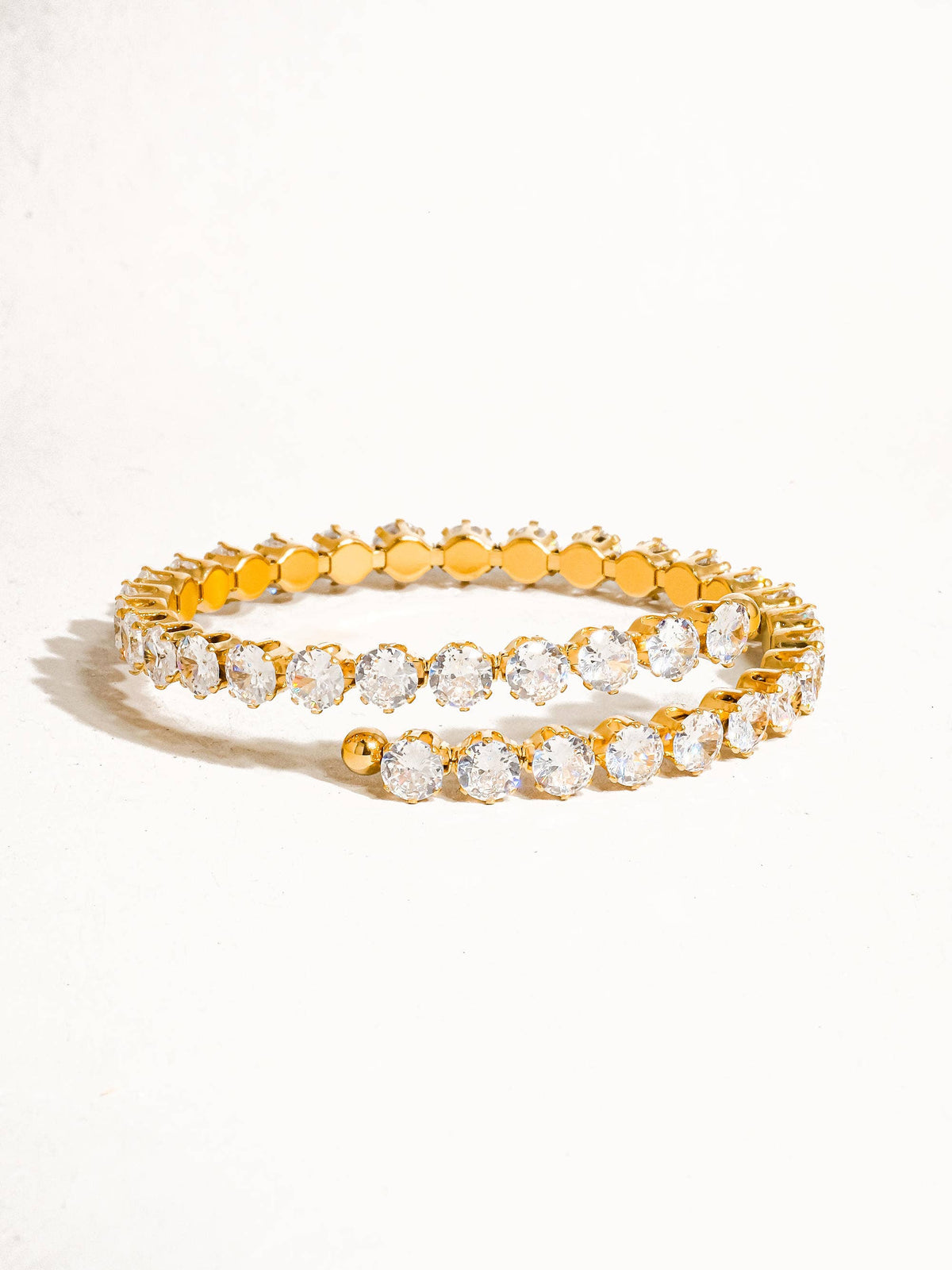 18K Gold Non-Tarnish Glam Bracelet