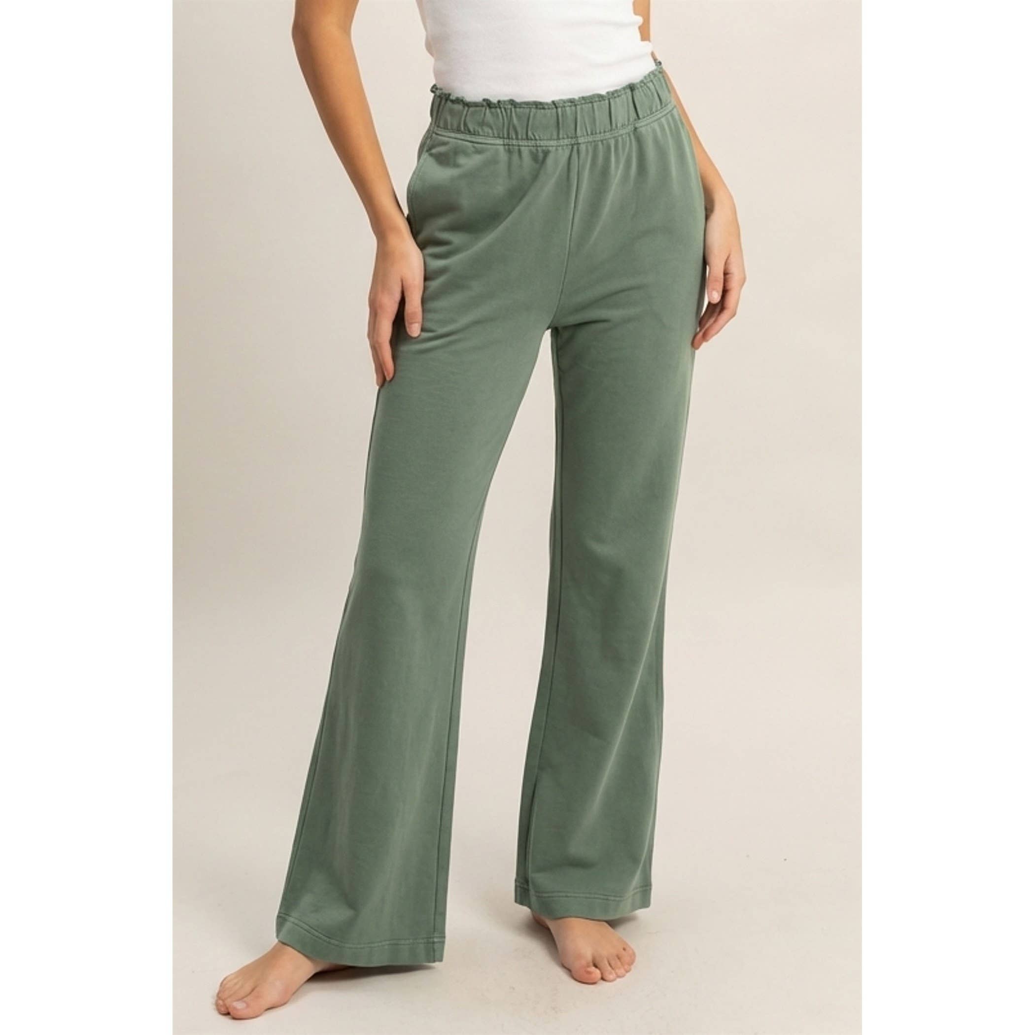 High Waist Flare Pants