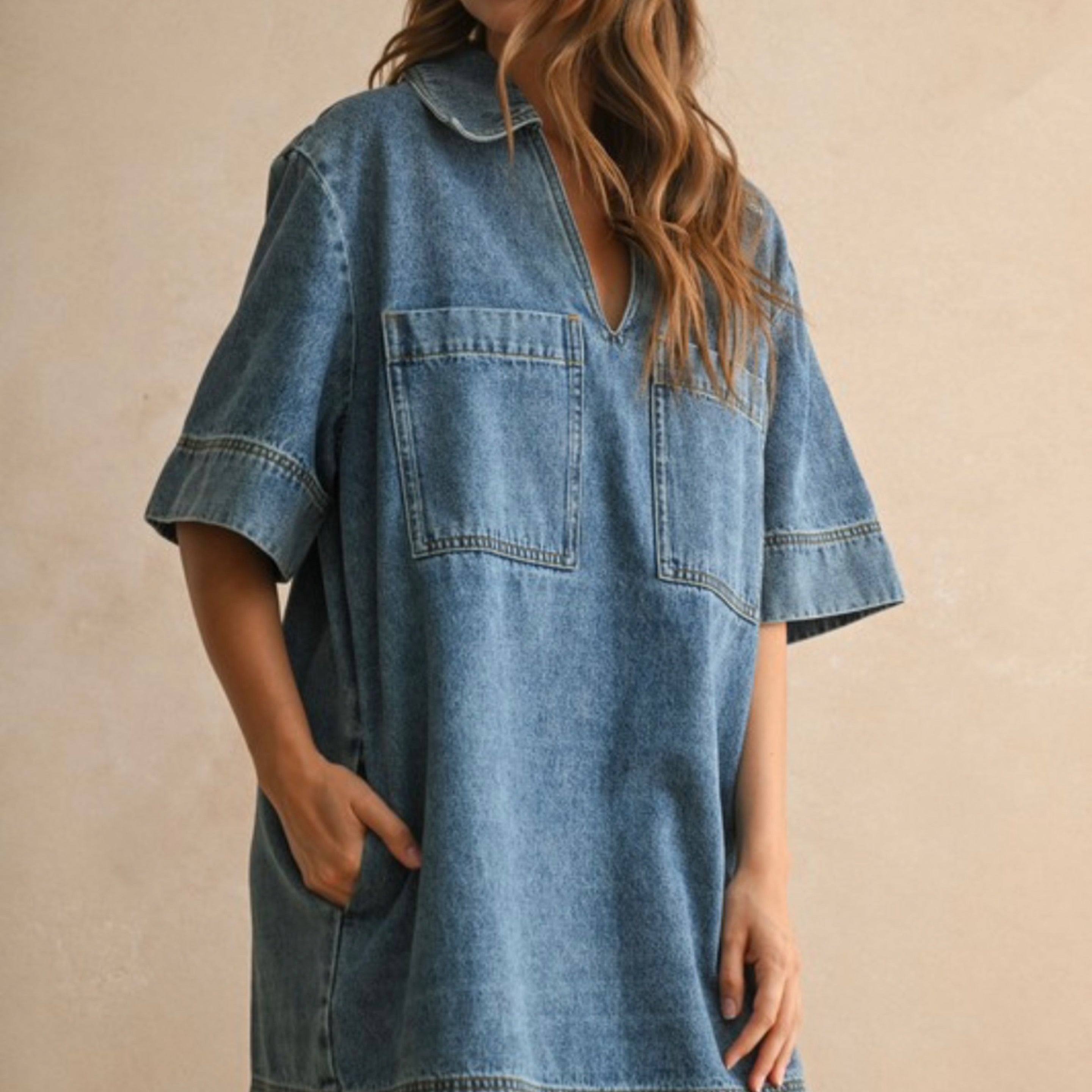 Denim Tunic Dress