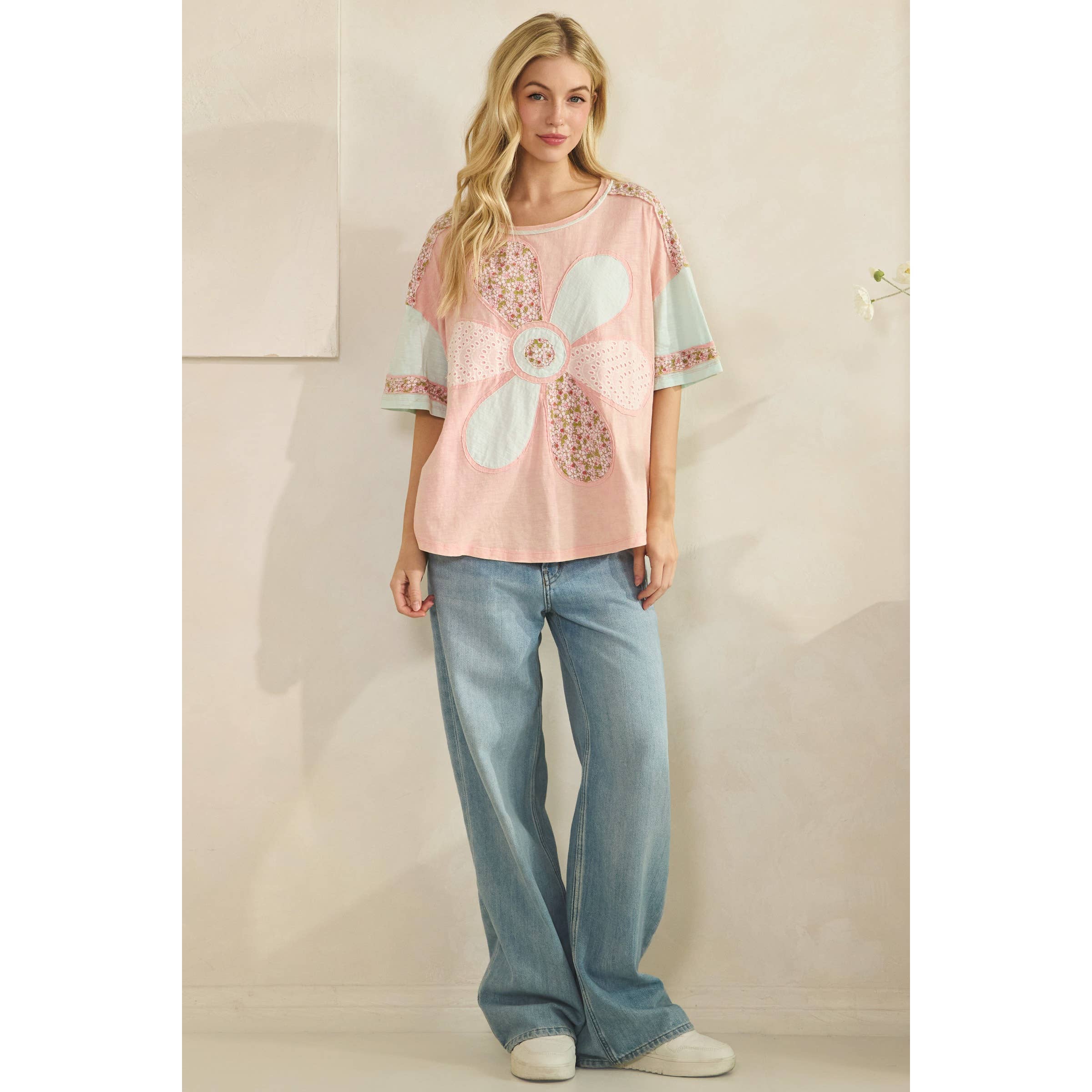 Petal Patchwork Top