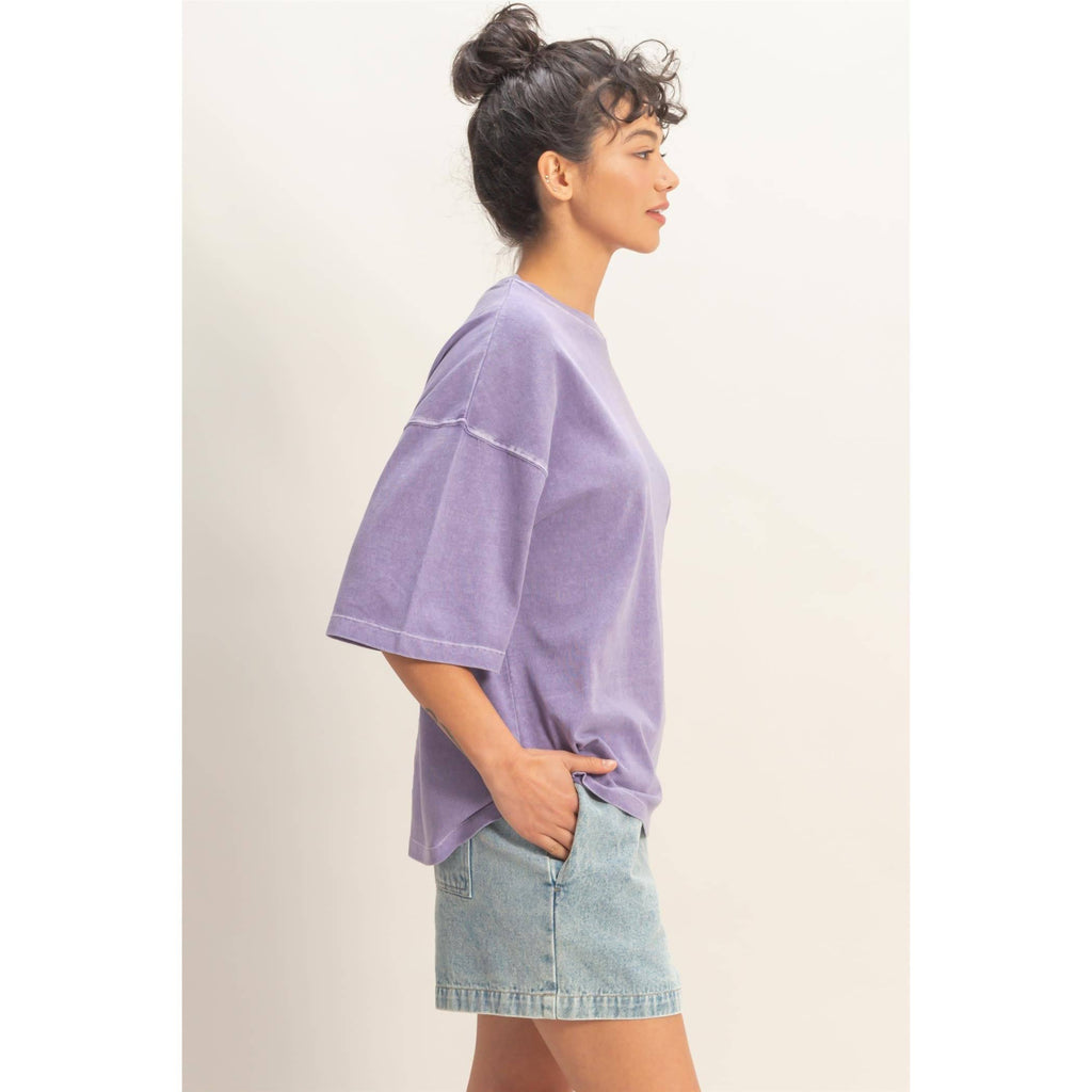 Oversized Half-Sleeve T-Shirt
