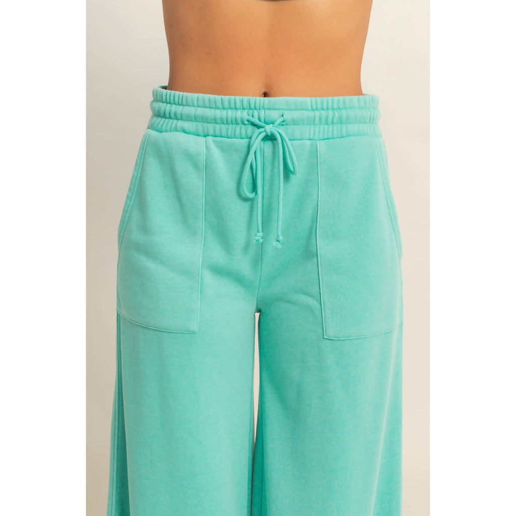 Wide-Leg Sweats
