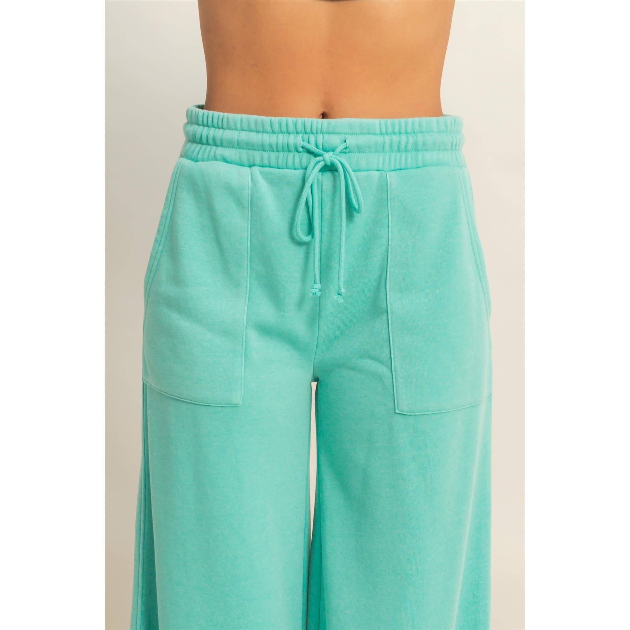 Wide-Leg Sweats