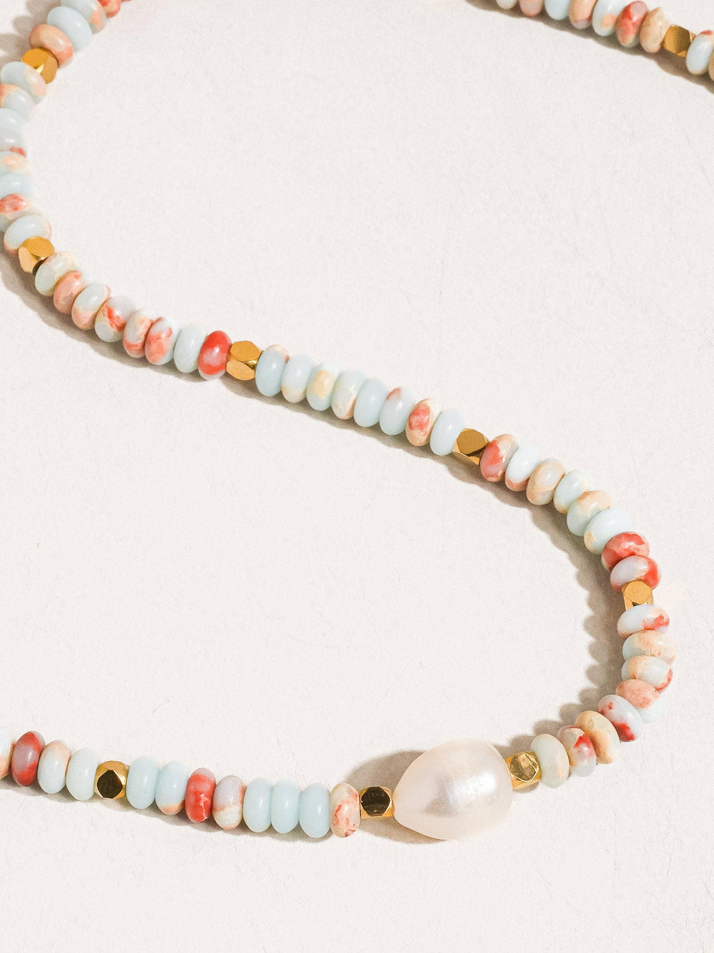Non-Tarnish Boho Pearl Necklace