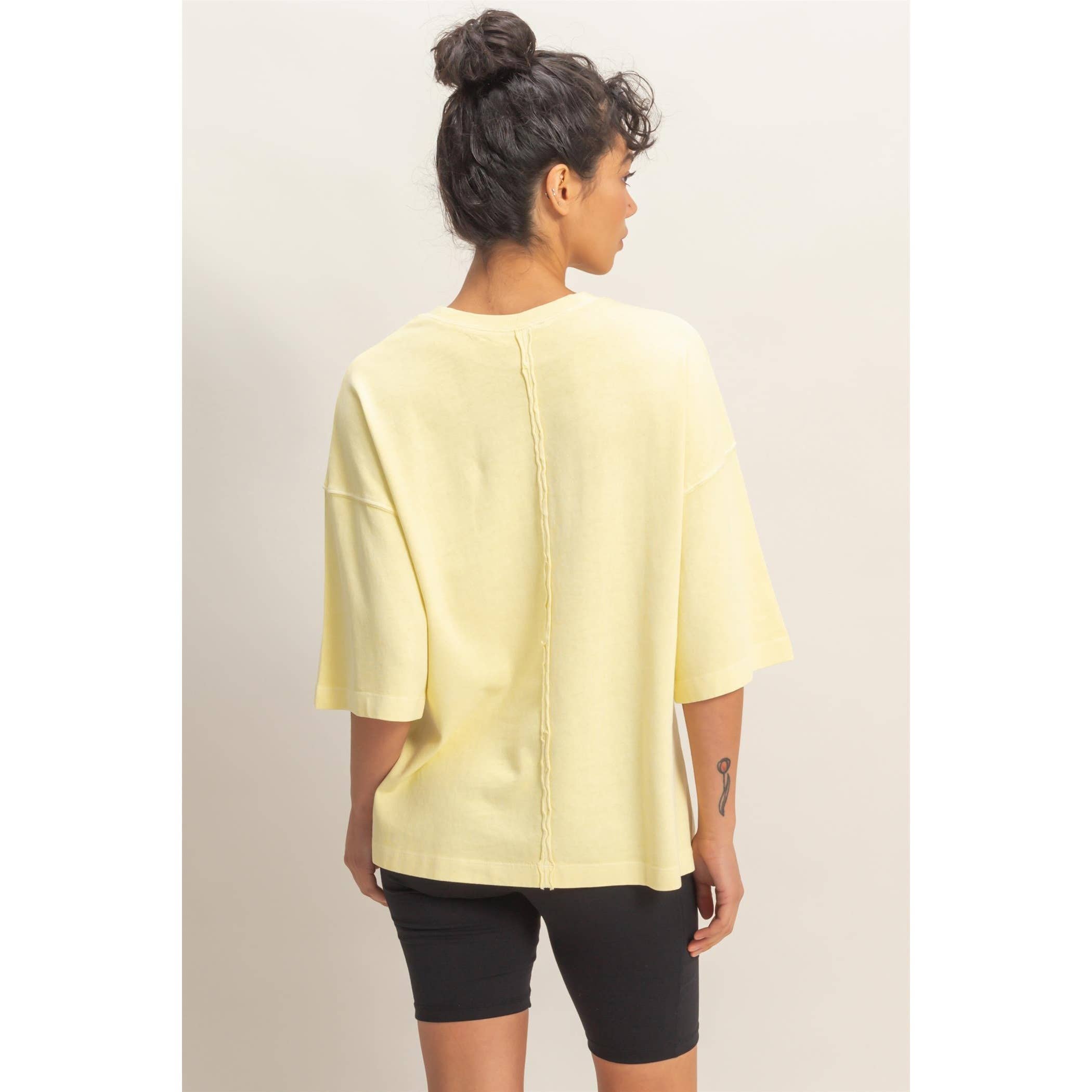 Oversized Half-Sleeve T-Shirt
