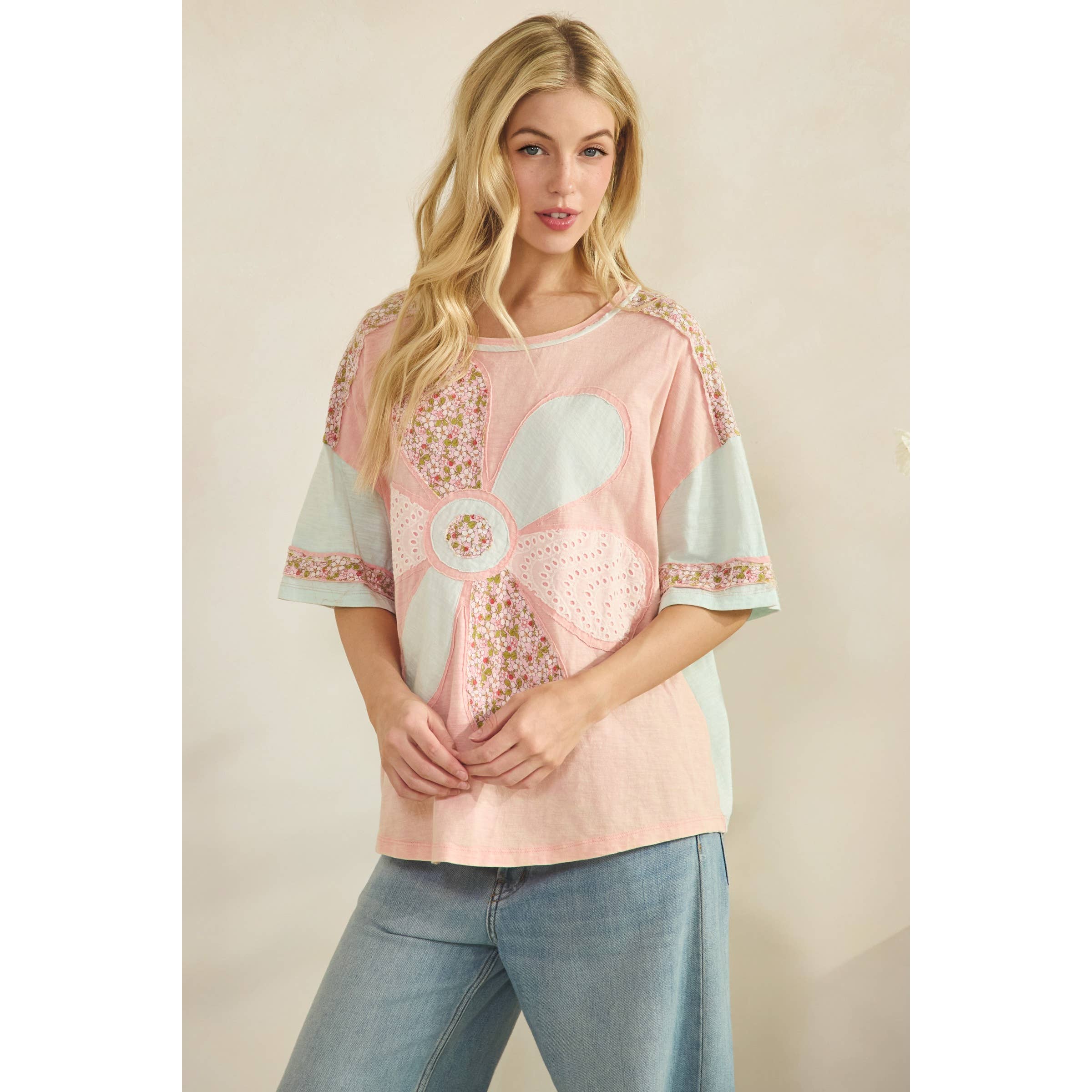 Petal Patchwork Top