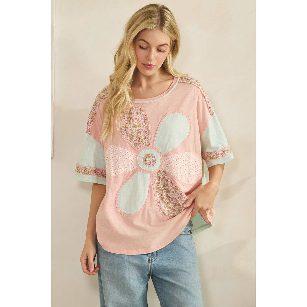 Petal Patchwork Top