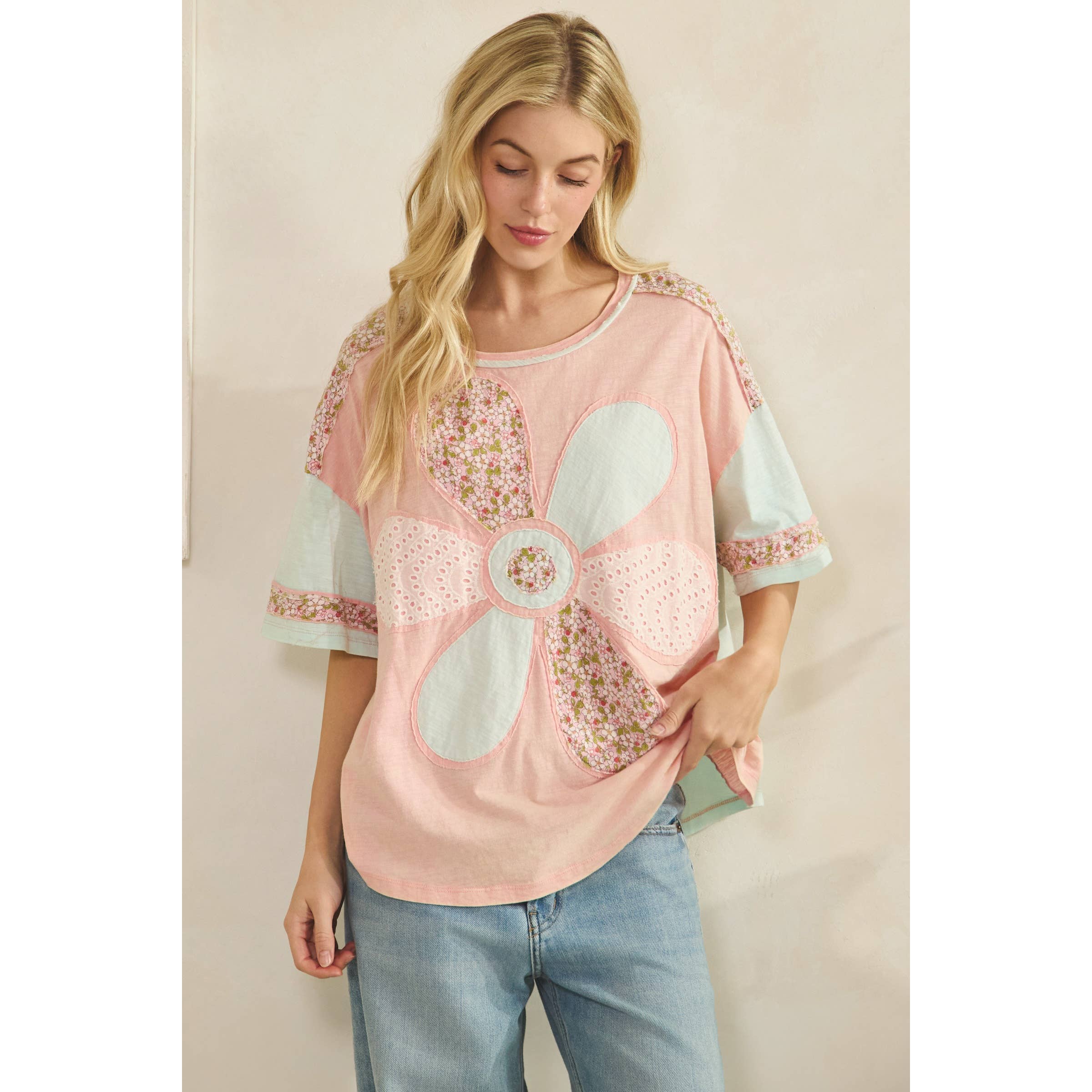 Petal Patchwork Top