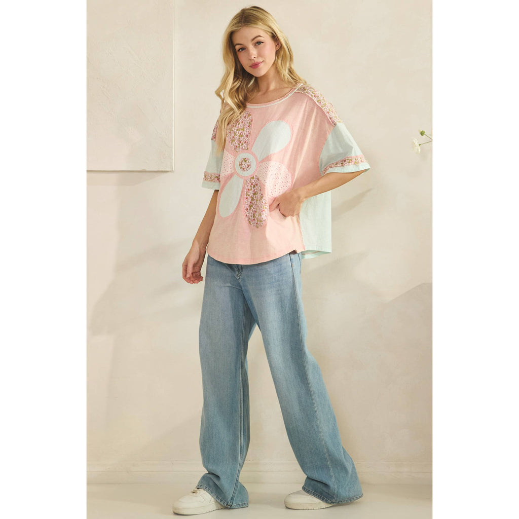 Petal Patchwork Top