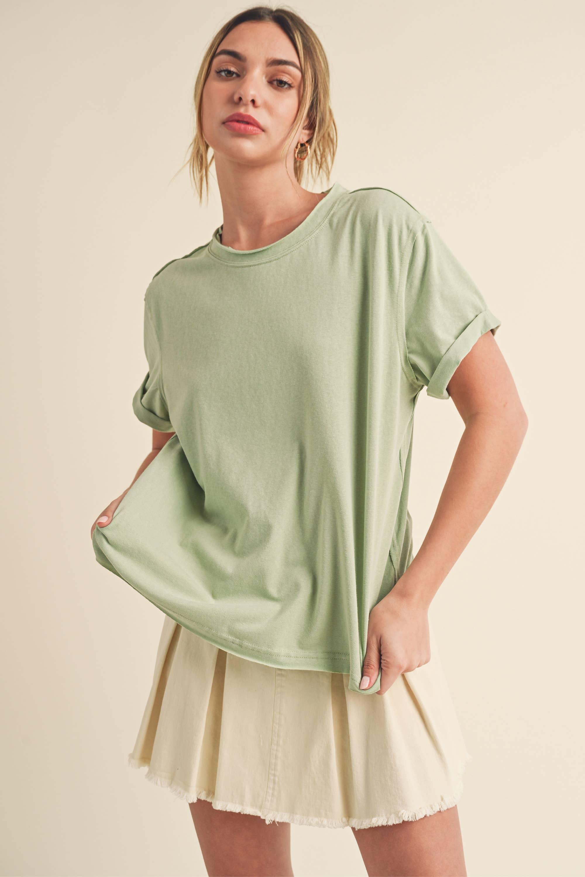 Mali Baby Tee Short Sleeve Top