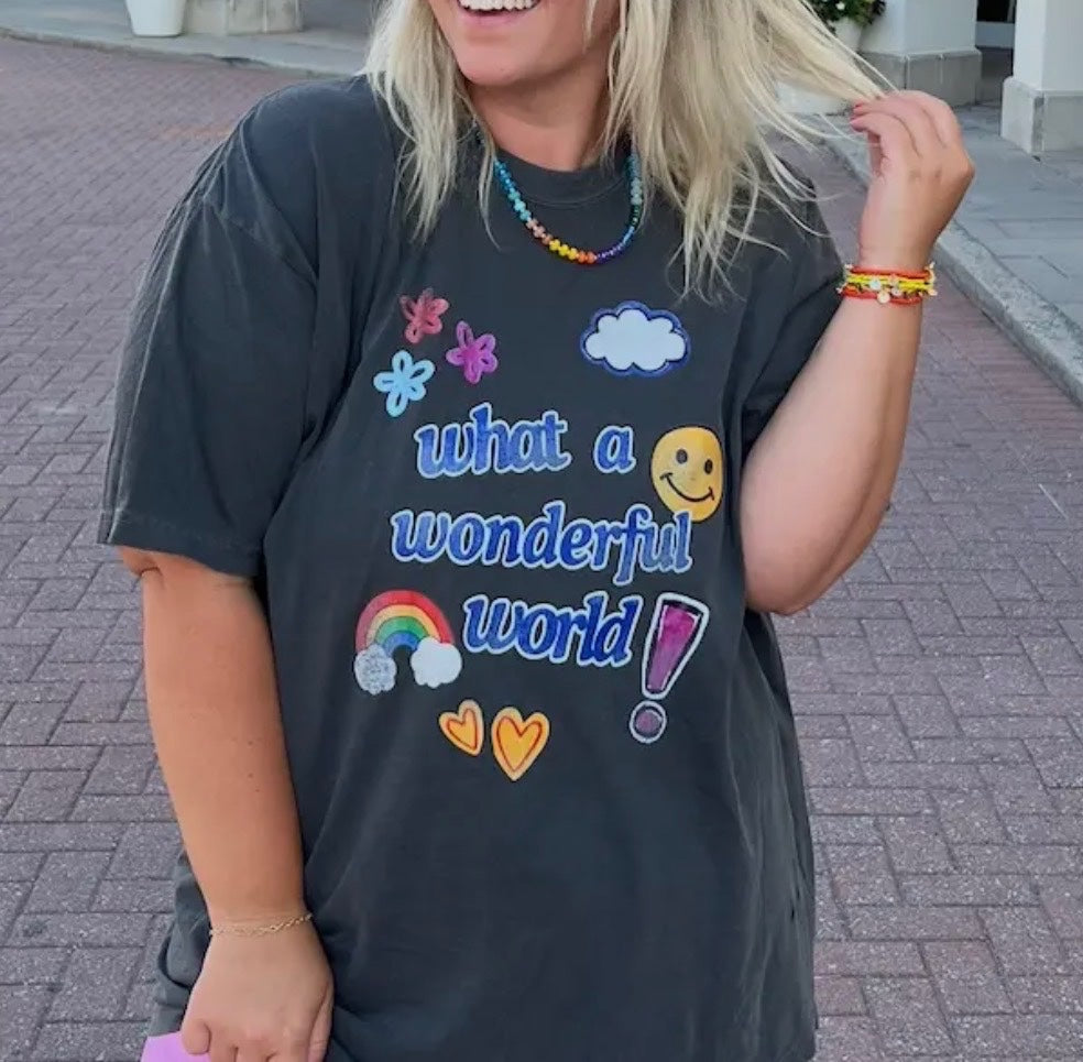What A Wonderful World Tee