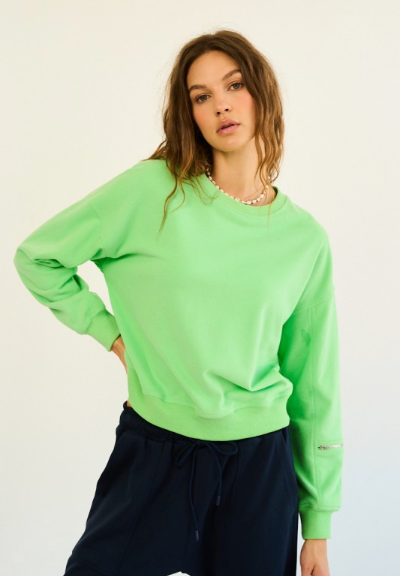 Lime Green Sweatshirt