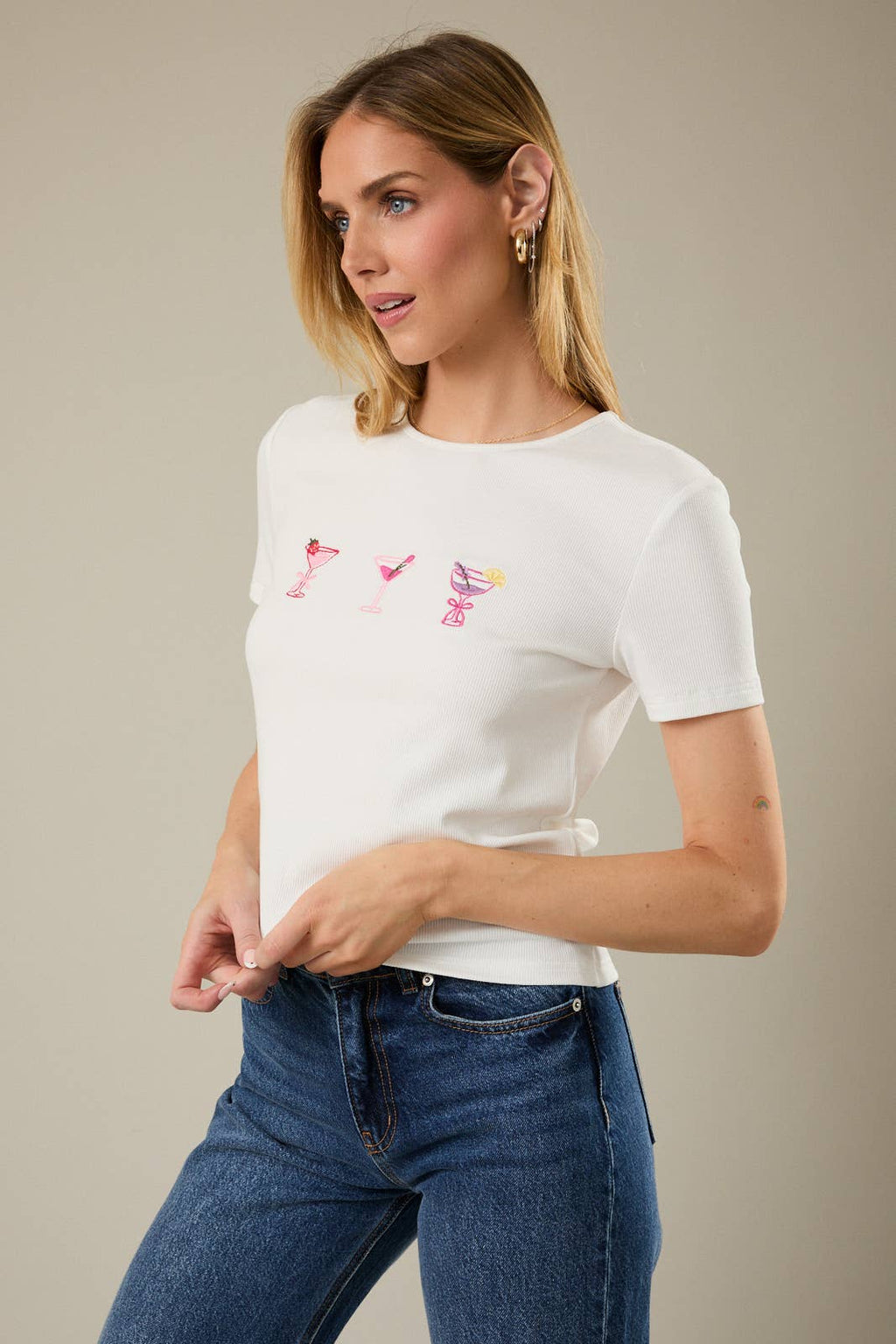 Cocktail Baby Tee
