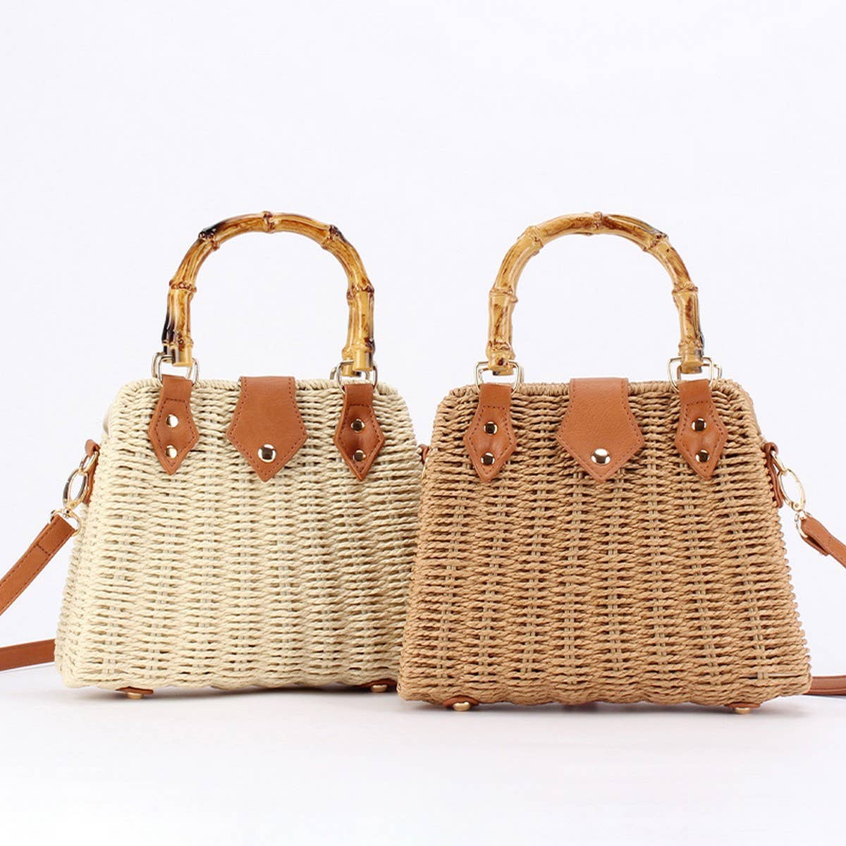 Straw Beach Bag