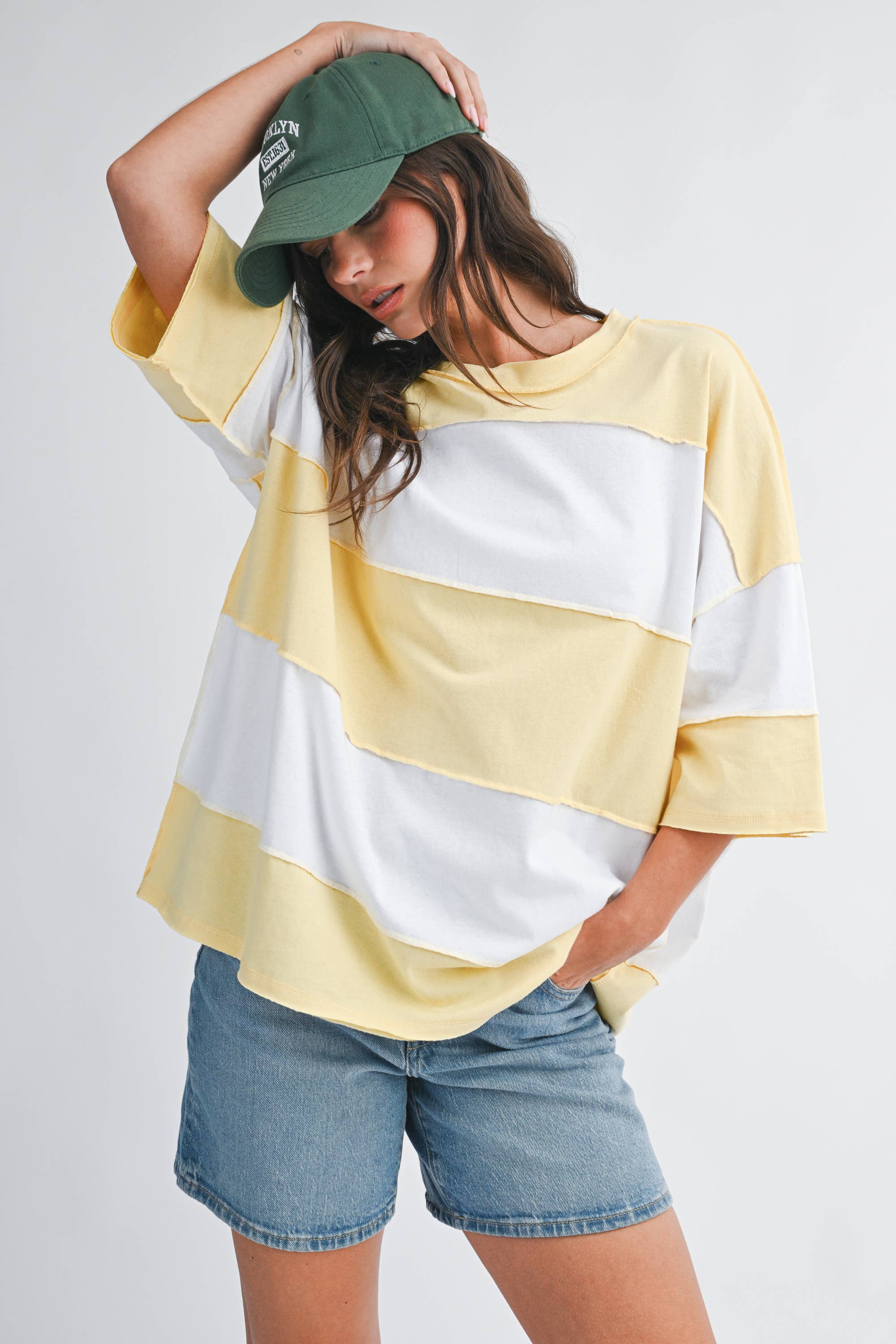 Polly Color Block Top