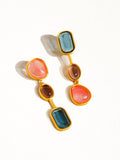 18K Gold Vintage Earring