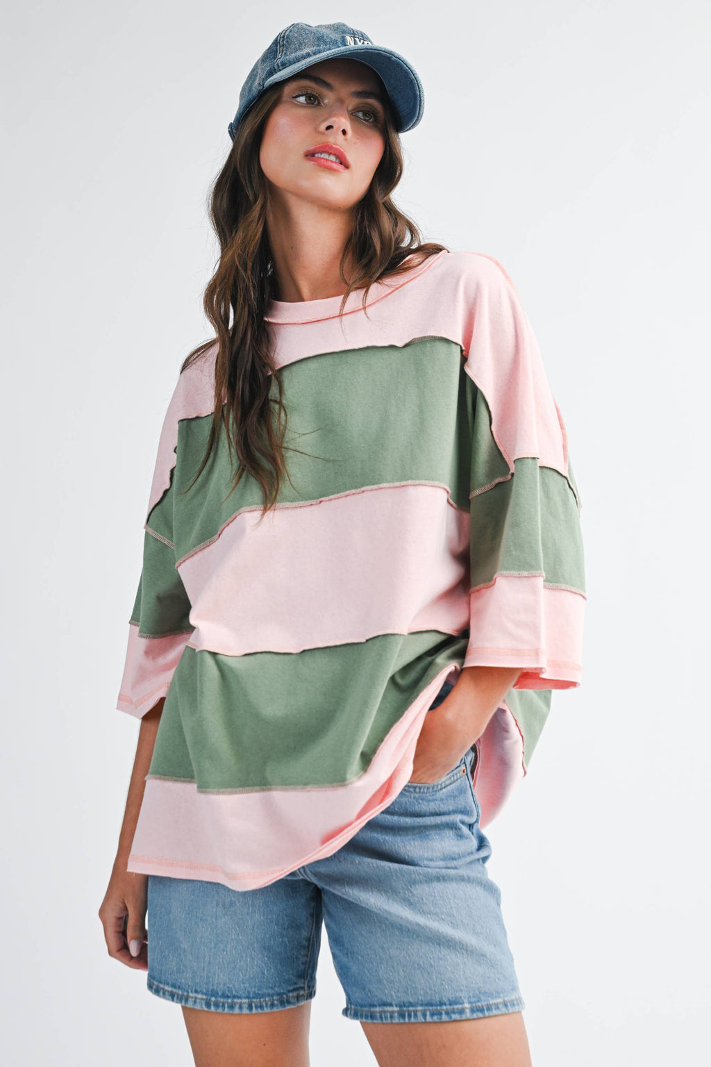 Polly Color Block Top