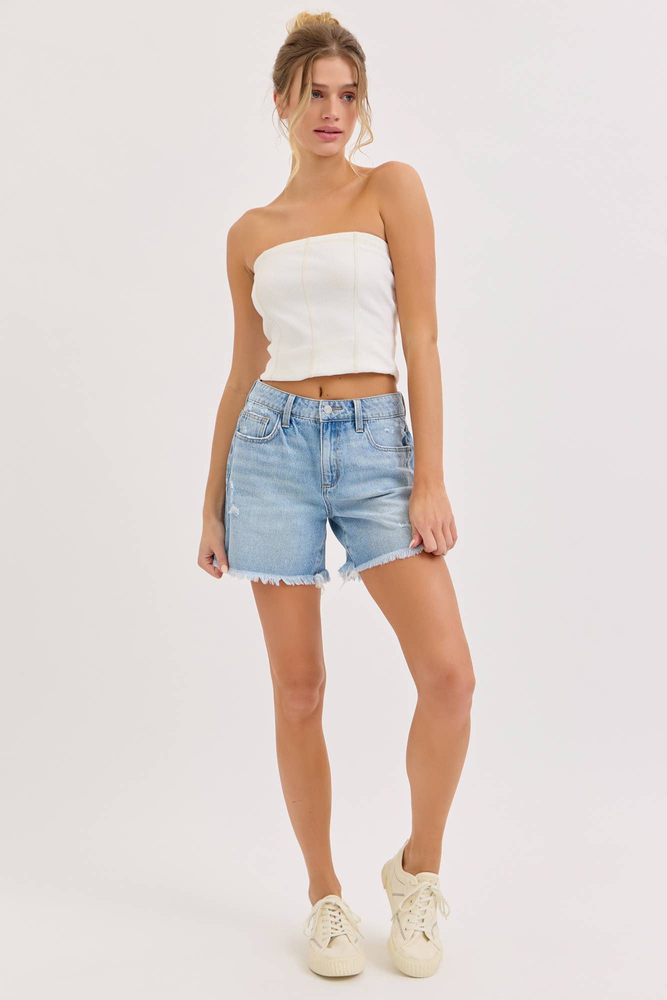 Mid Rise Boyfriend Short