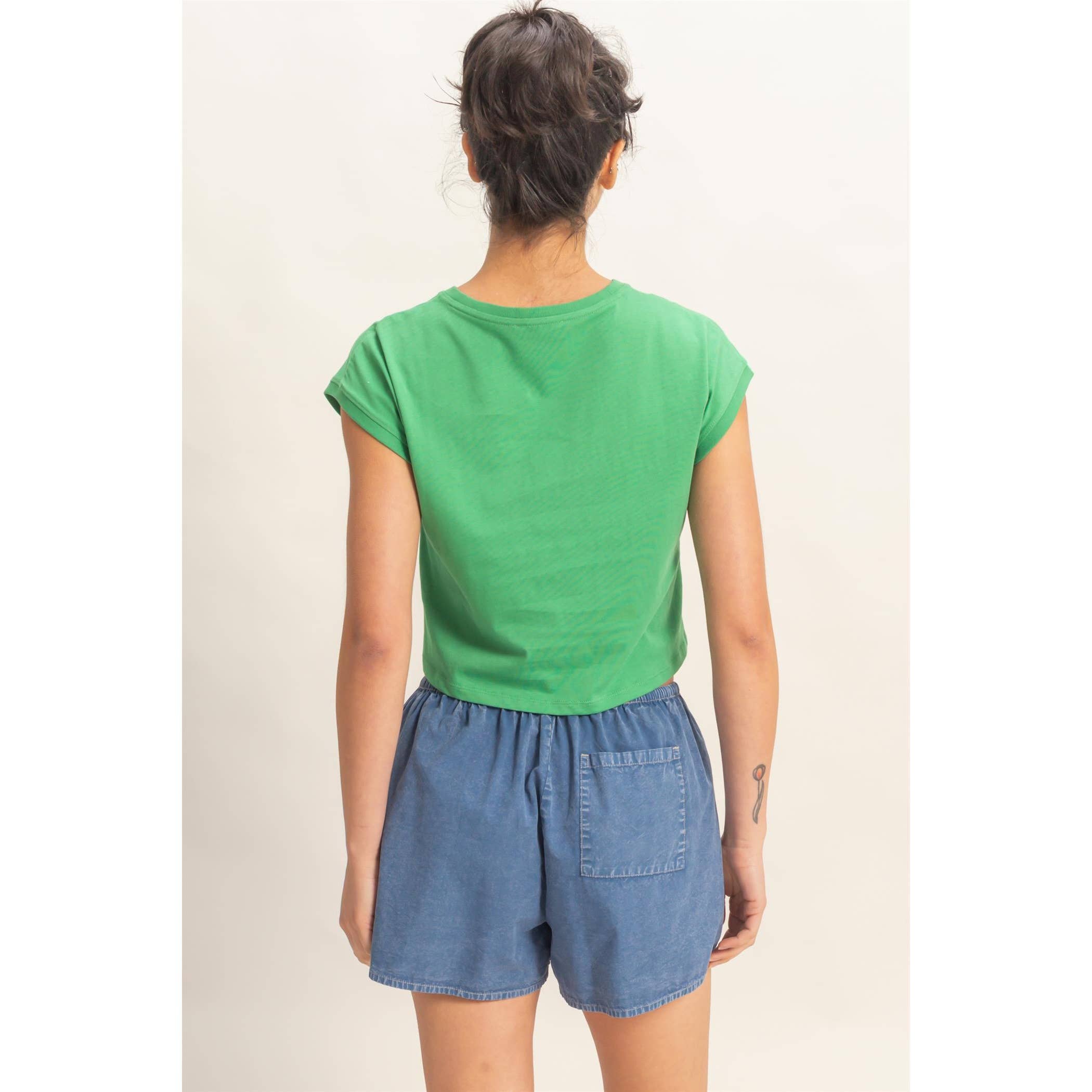 Classic Crew Neck Sleeveless Top