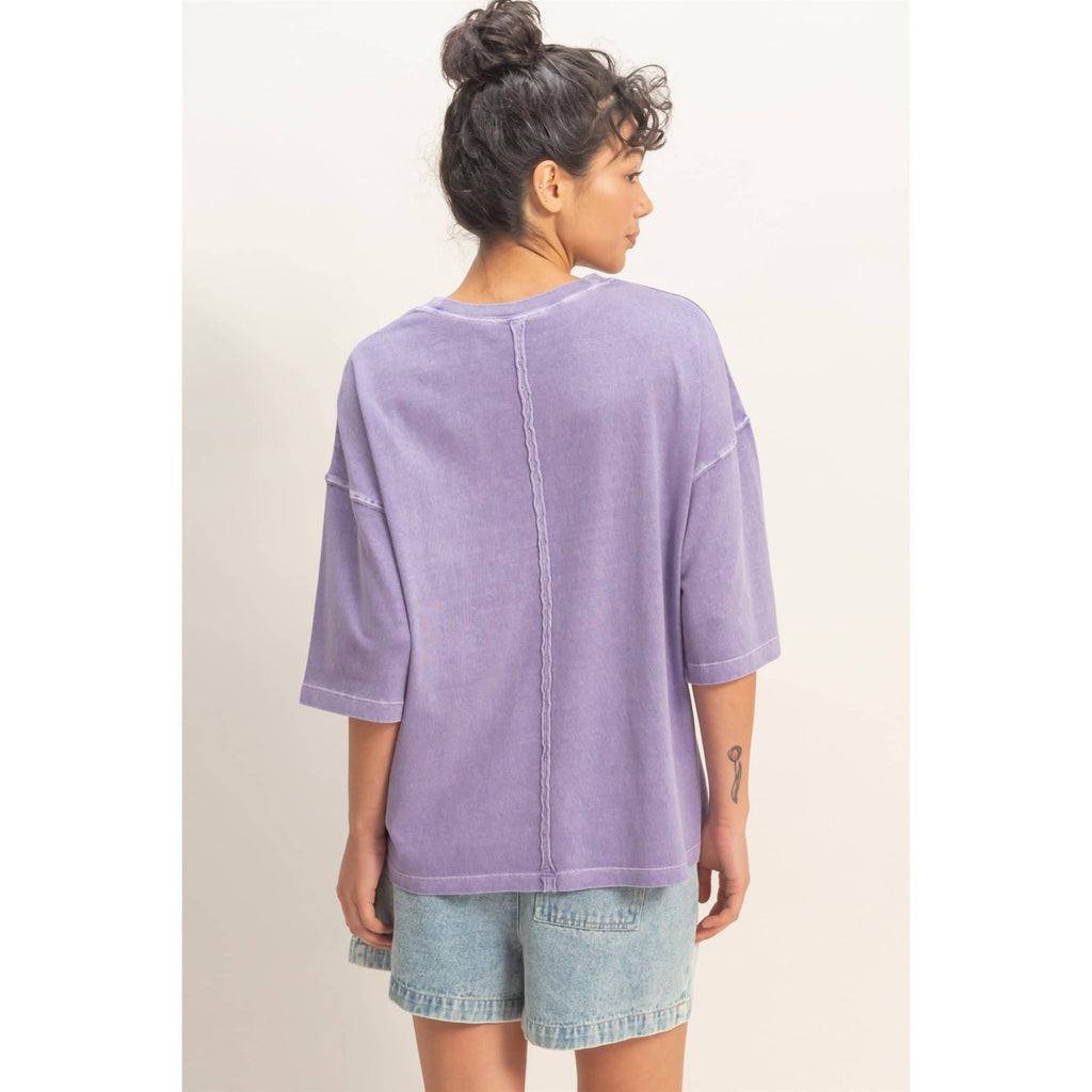 Oversized Half-Sleeve T-Shirt