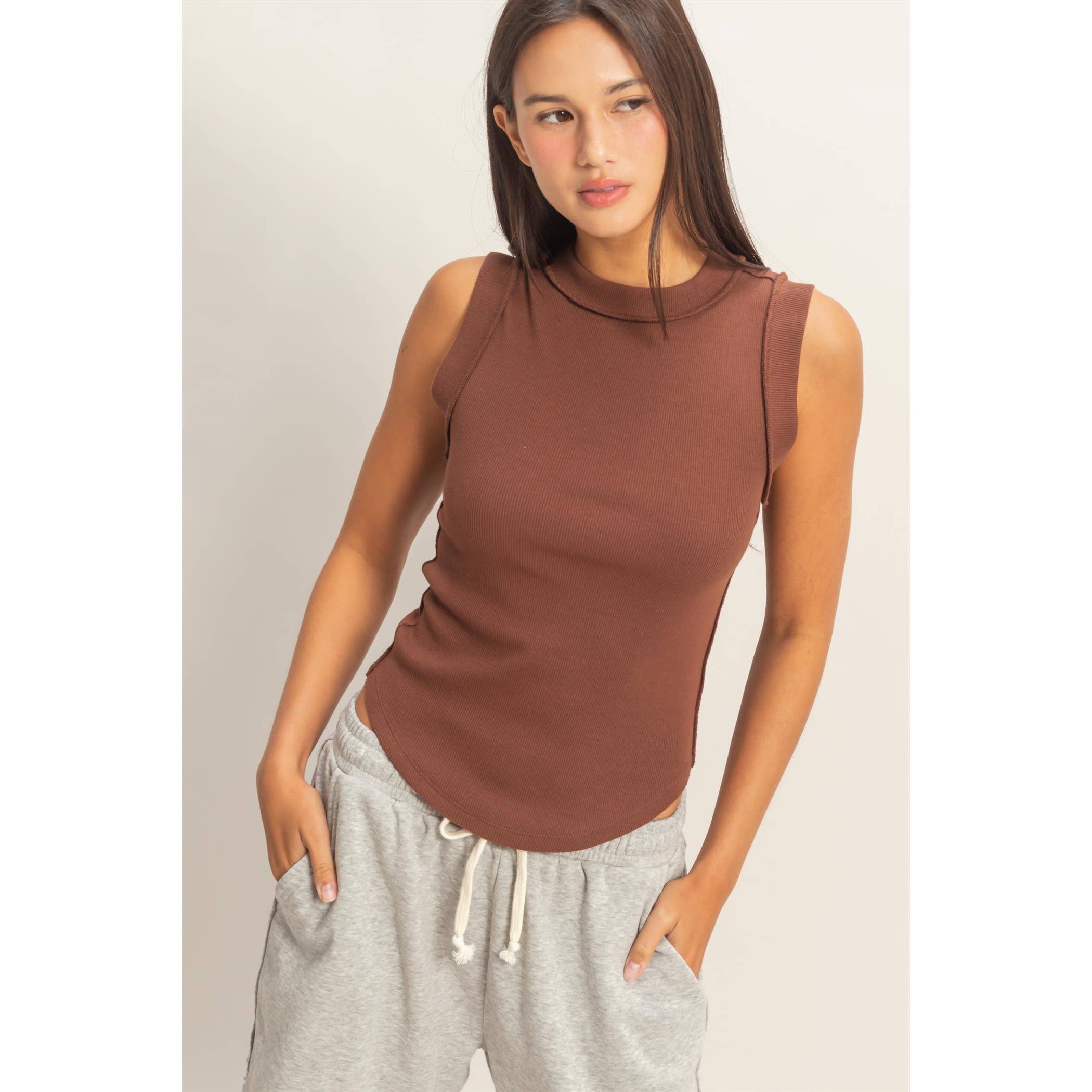 Seam Detail Tank Top