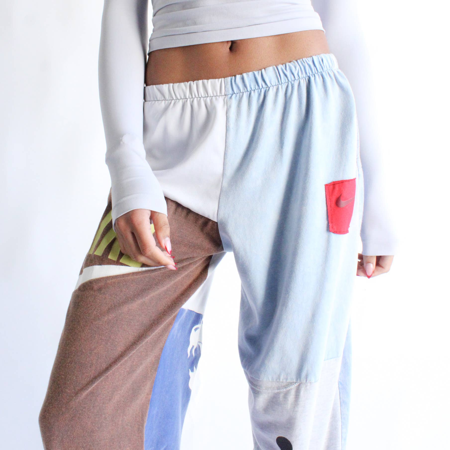 Sport Brand Patchwork Pants