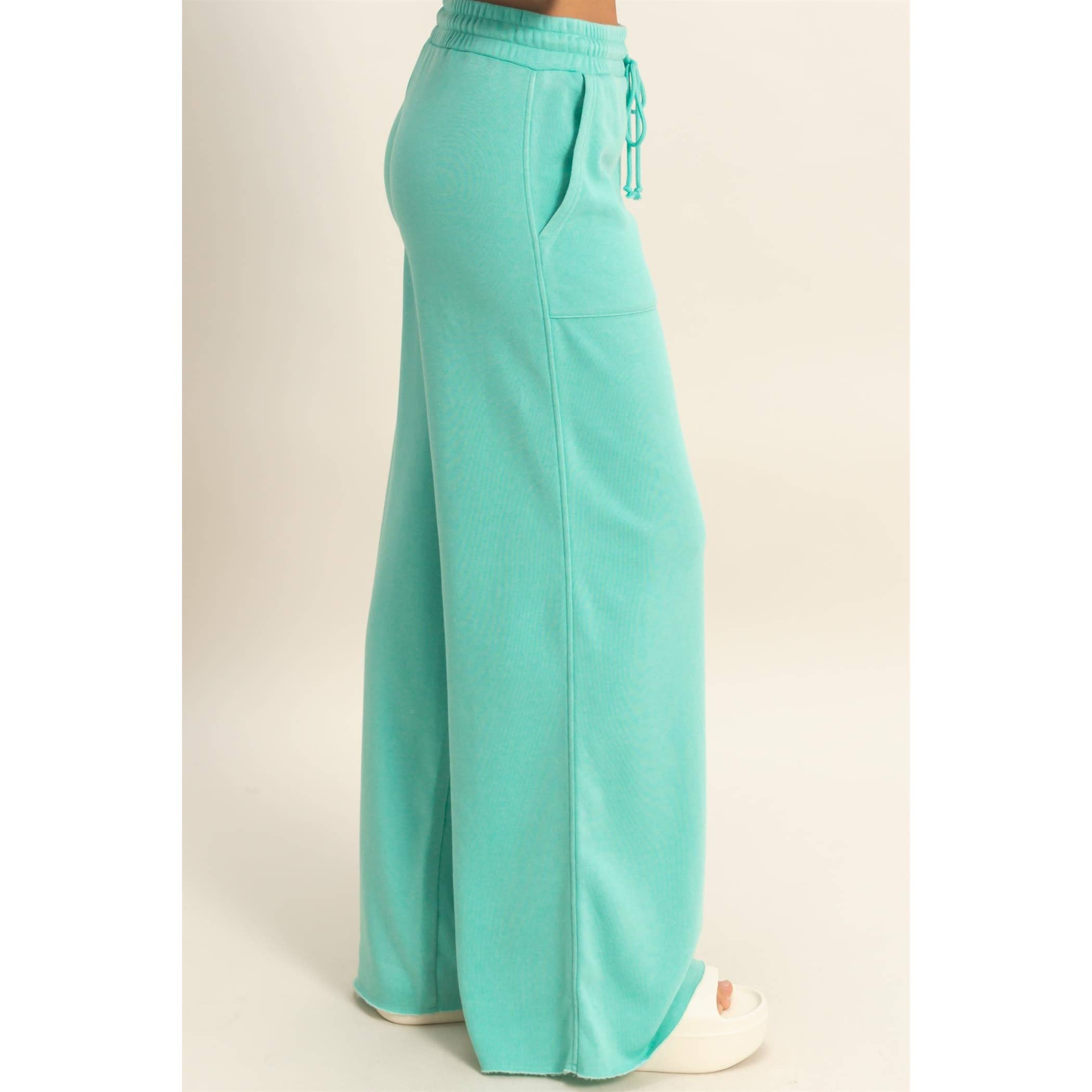 Wide-Leg Sweats