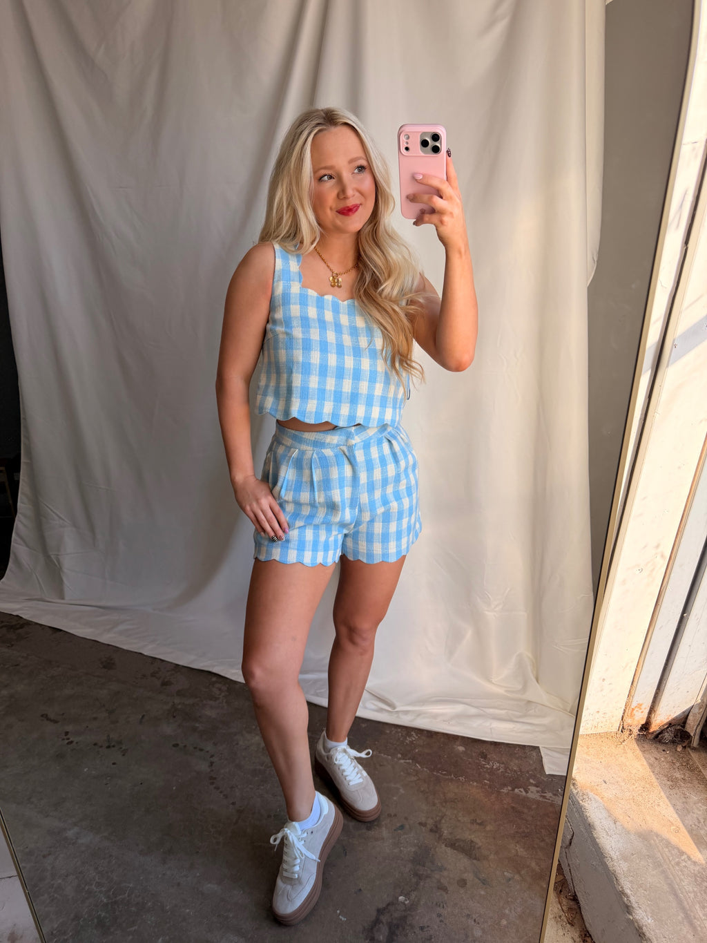 Gingham Set (Shorts)