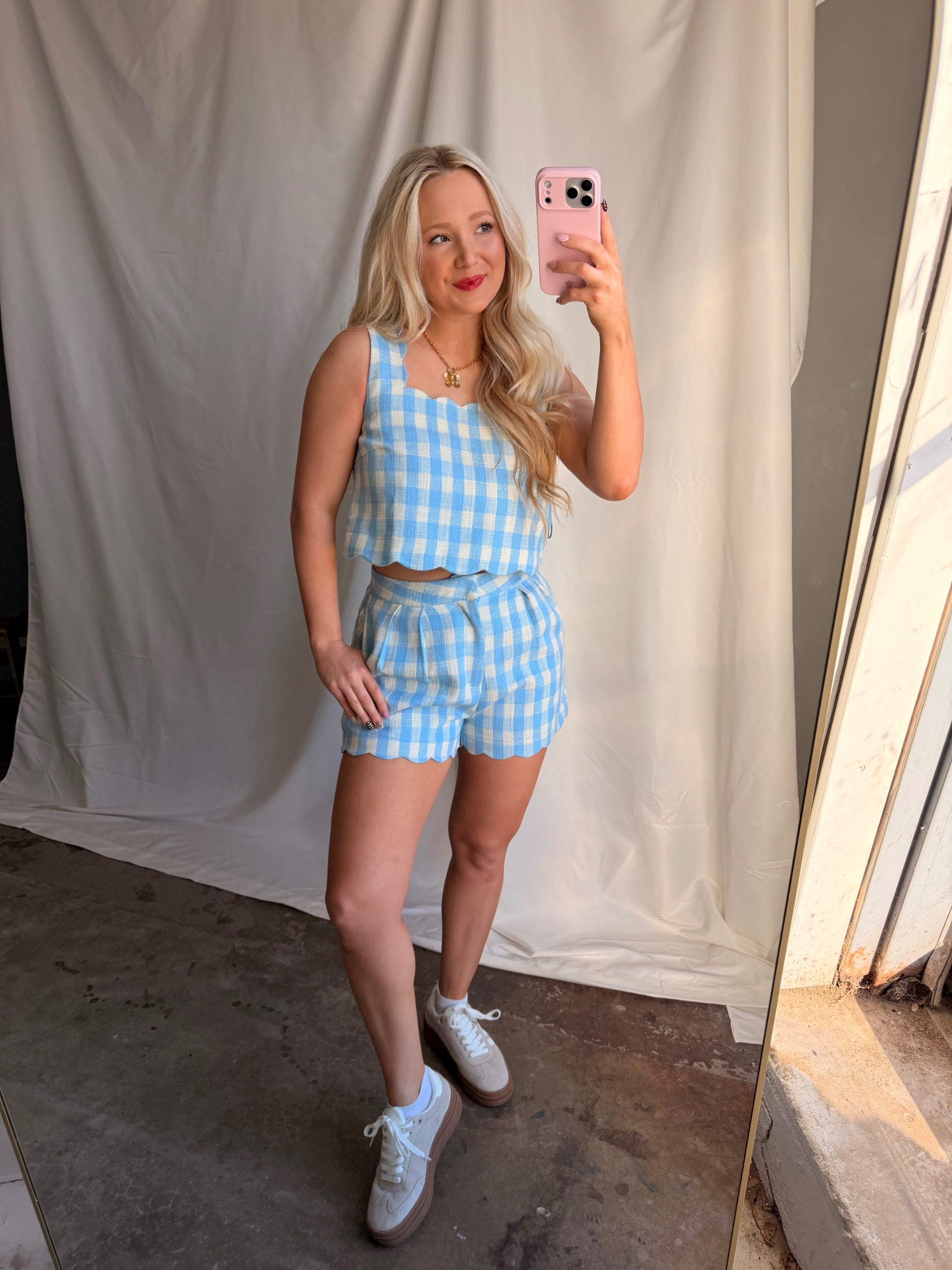 Gingham Set (Shorts)