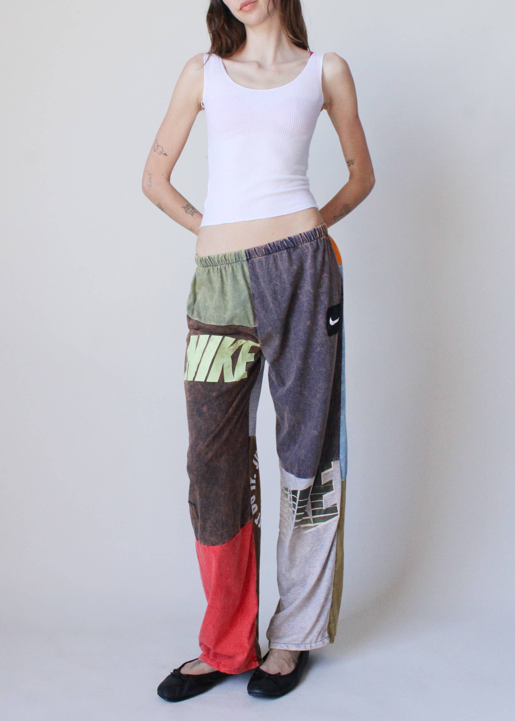 Sport Brand Patchwork Pants
