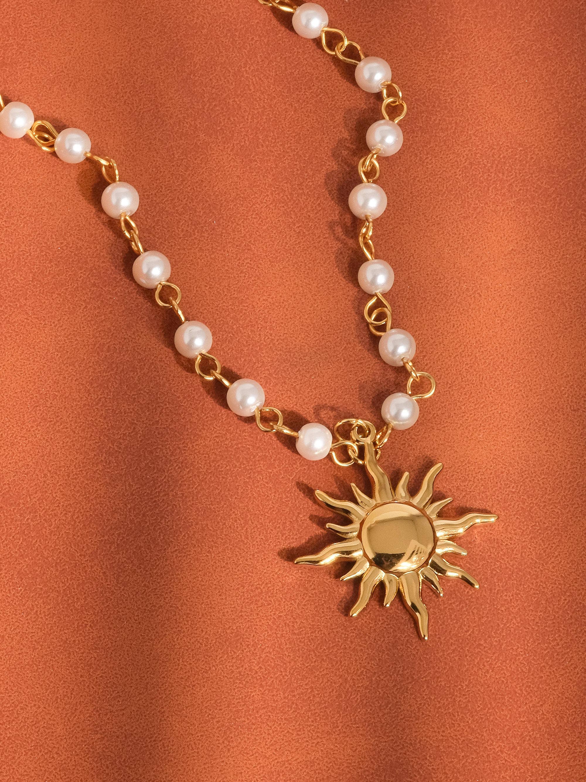 Non-Tarnish Sunny Necklace