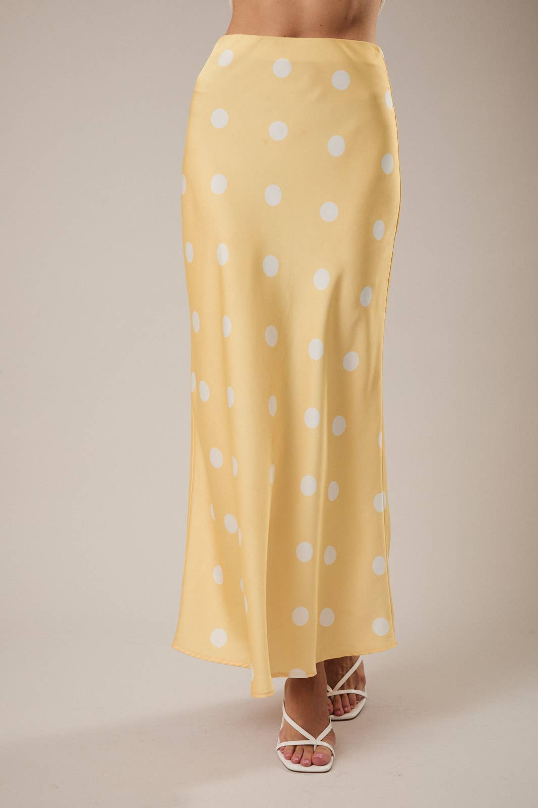 Midi Polka Dot Skirt