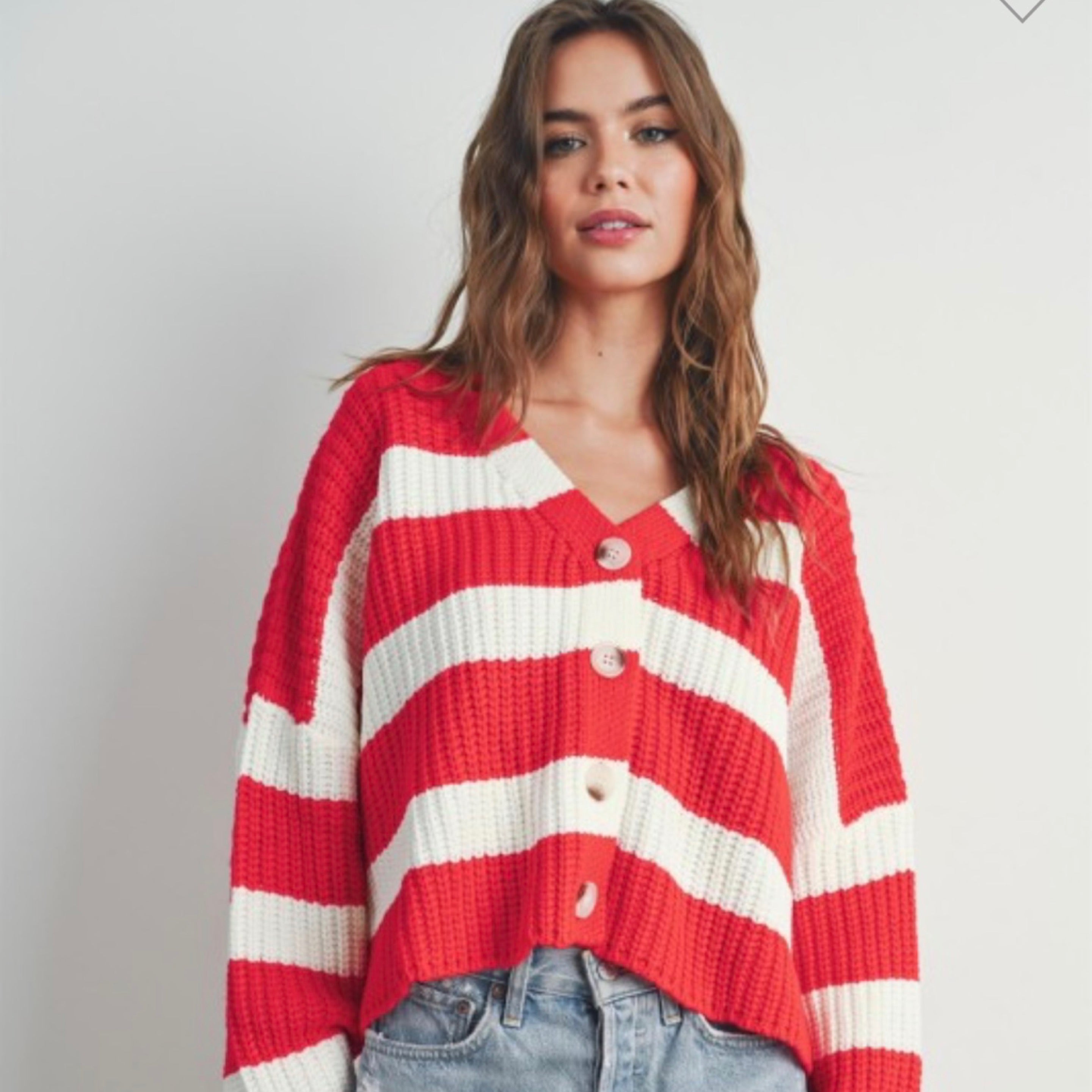 Chunky Stripe Cardi