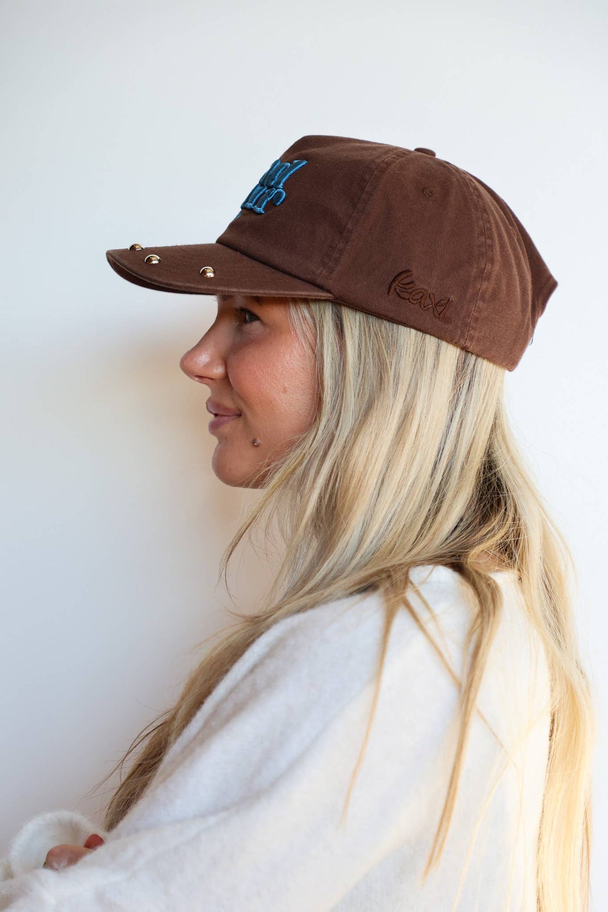 BAD HAIR DAY STUDDED CAP
