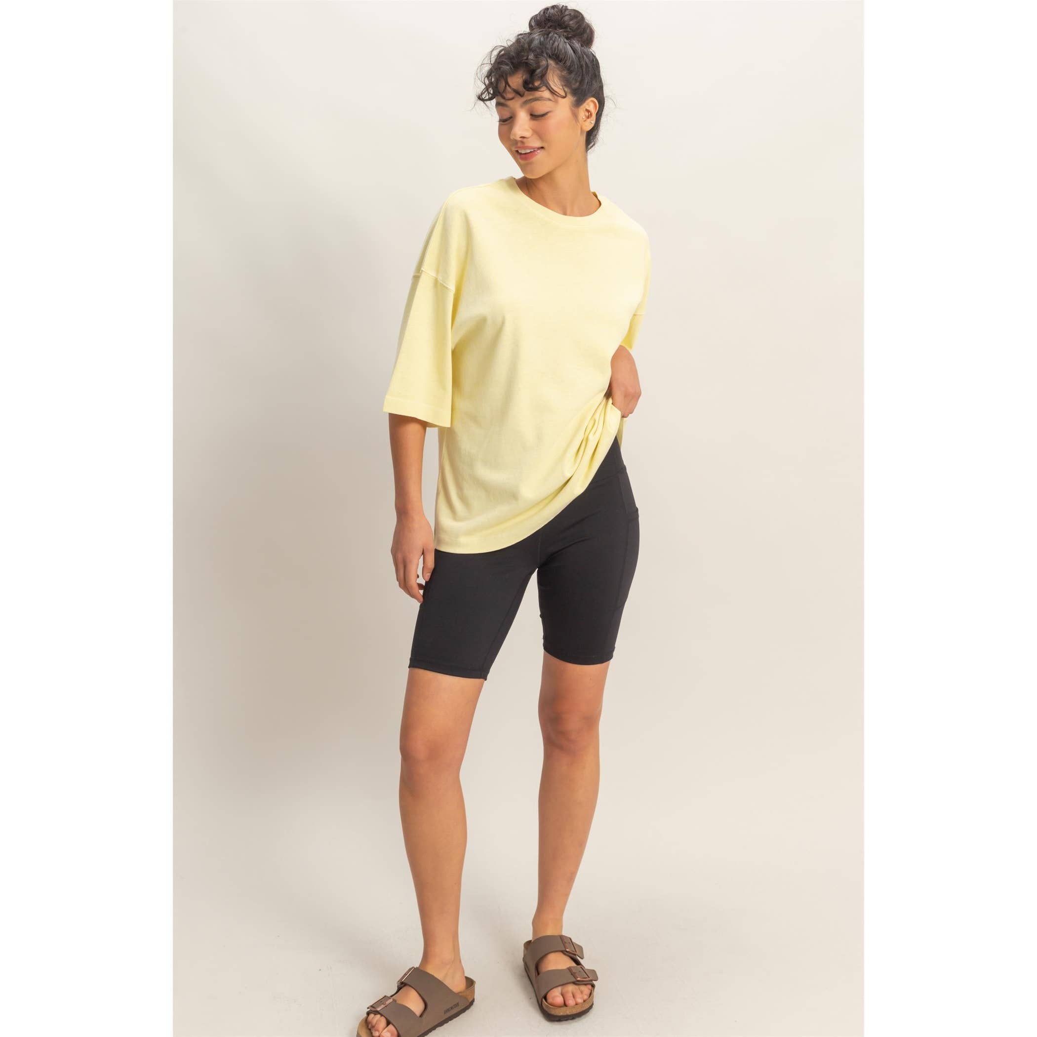 Oversized Half-Sleeve T-Shirt