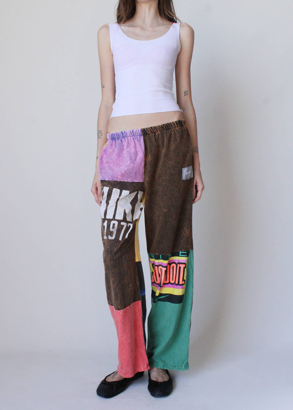 Sport Brand Patchwork Pants