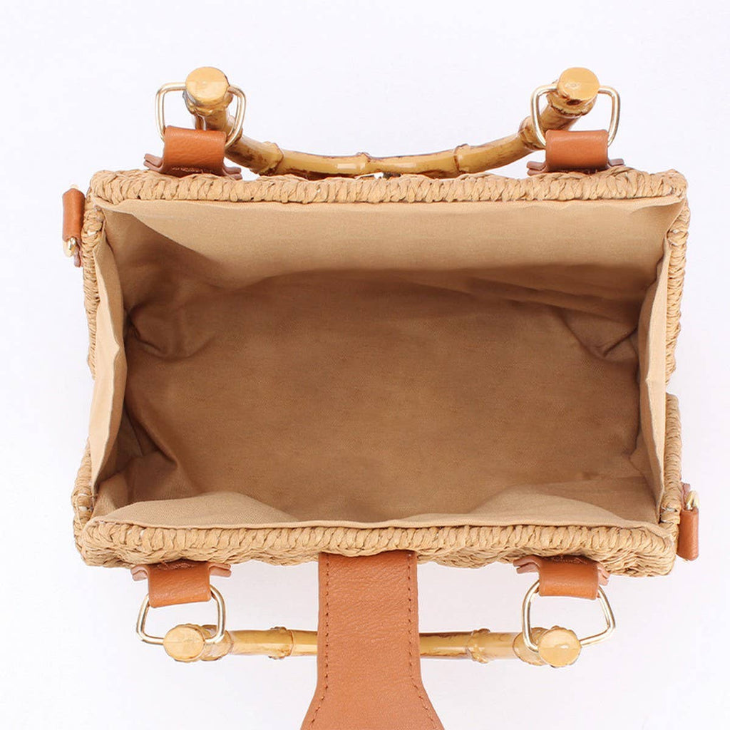 Straw Beach Bag