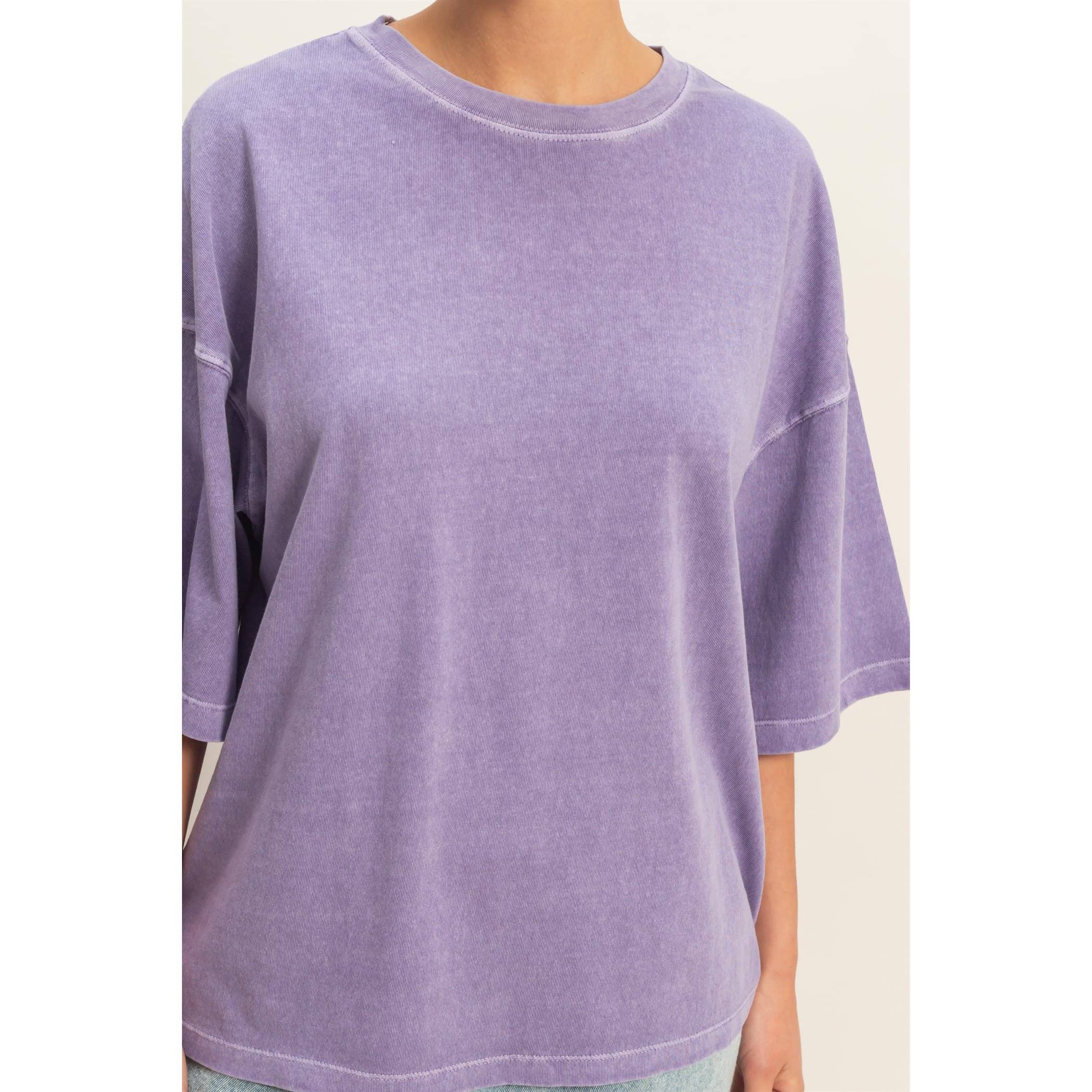 Oversized Half-Sleeve T-Shirt