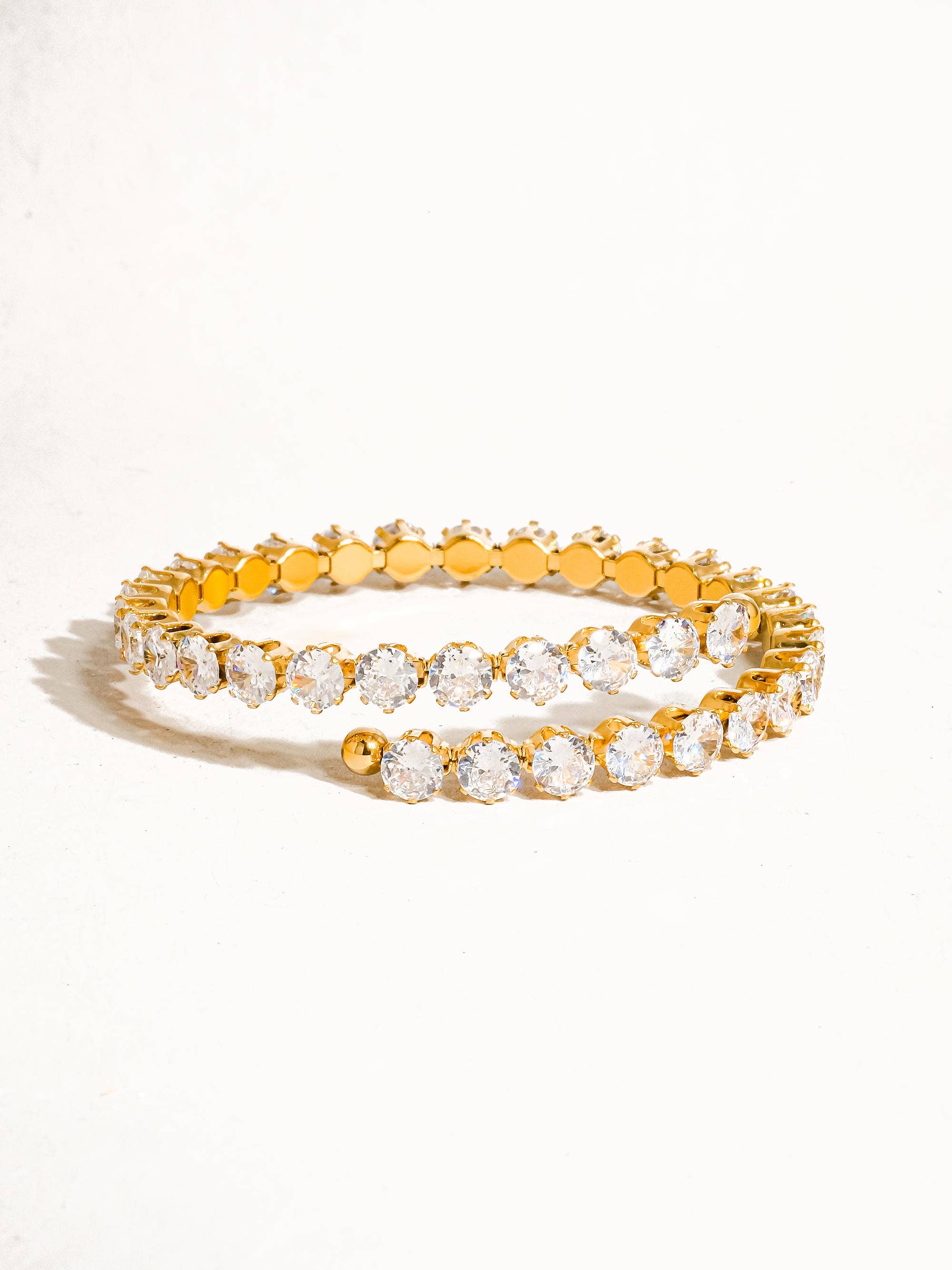 18K Gold Non-Tarnish Glam Bracelet