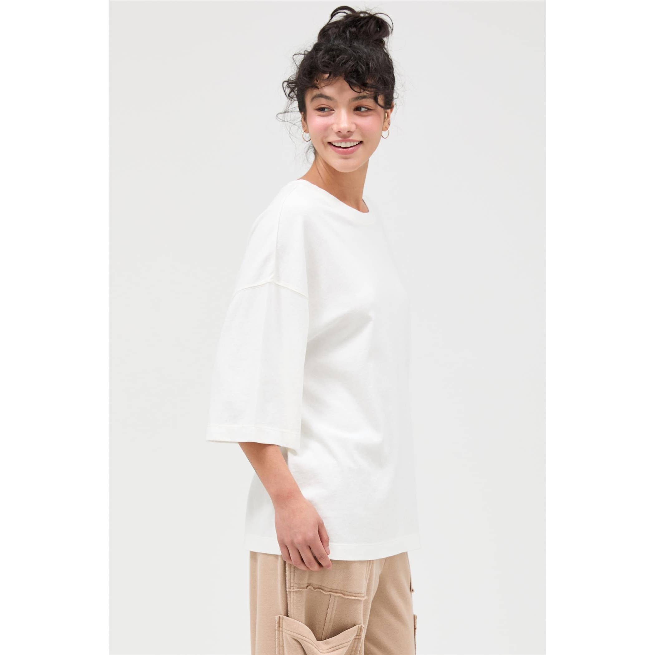 Oversized Half-Sleeve T-Shirt