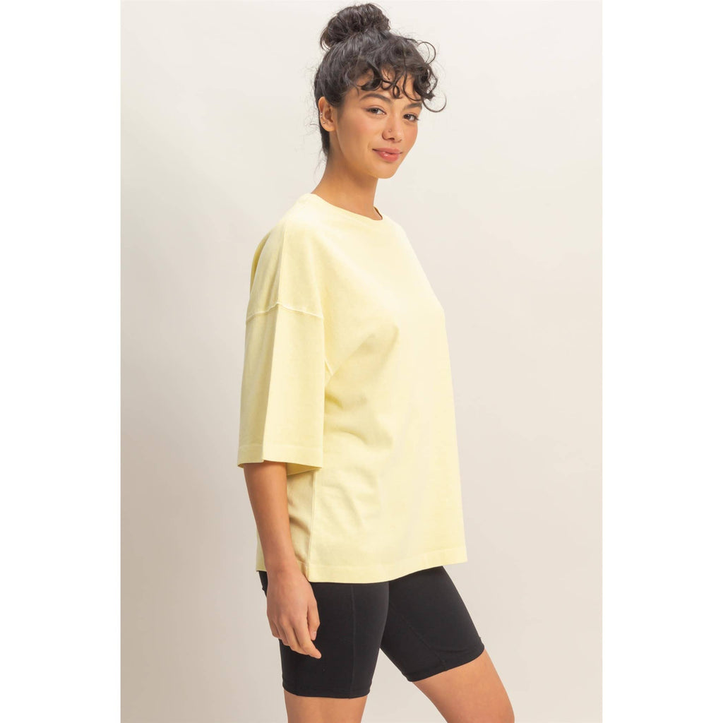 Oversized Half-Sleeve T-Shirt