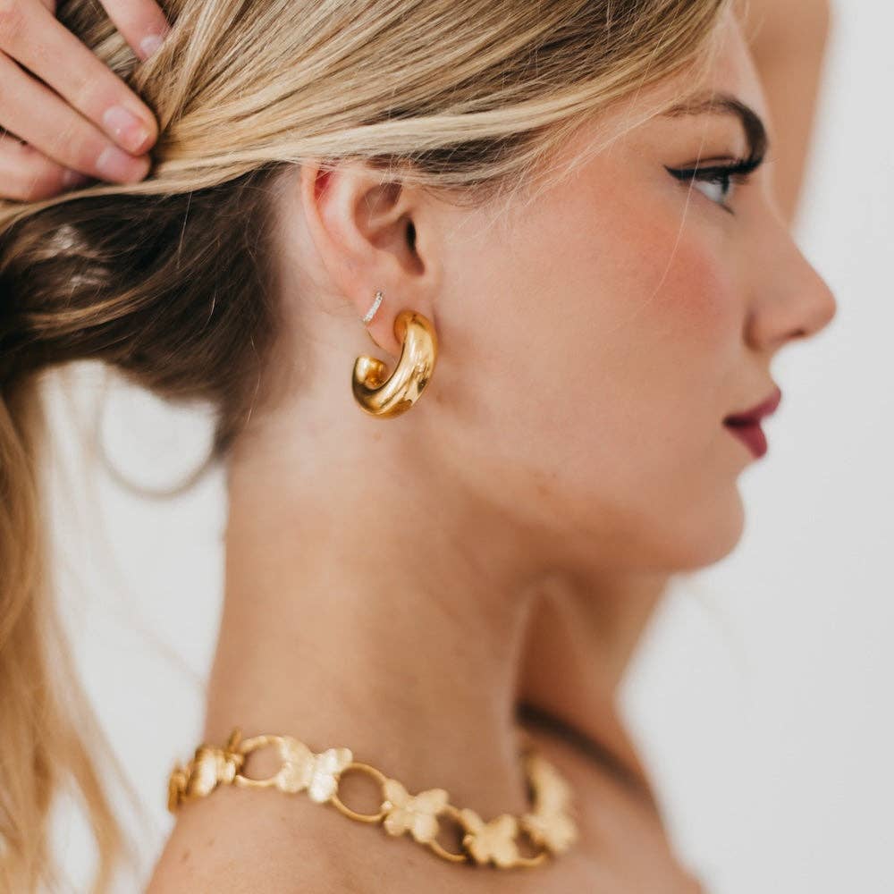 Caroline Hoop Earrings