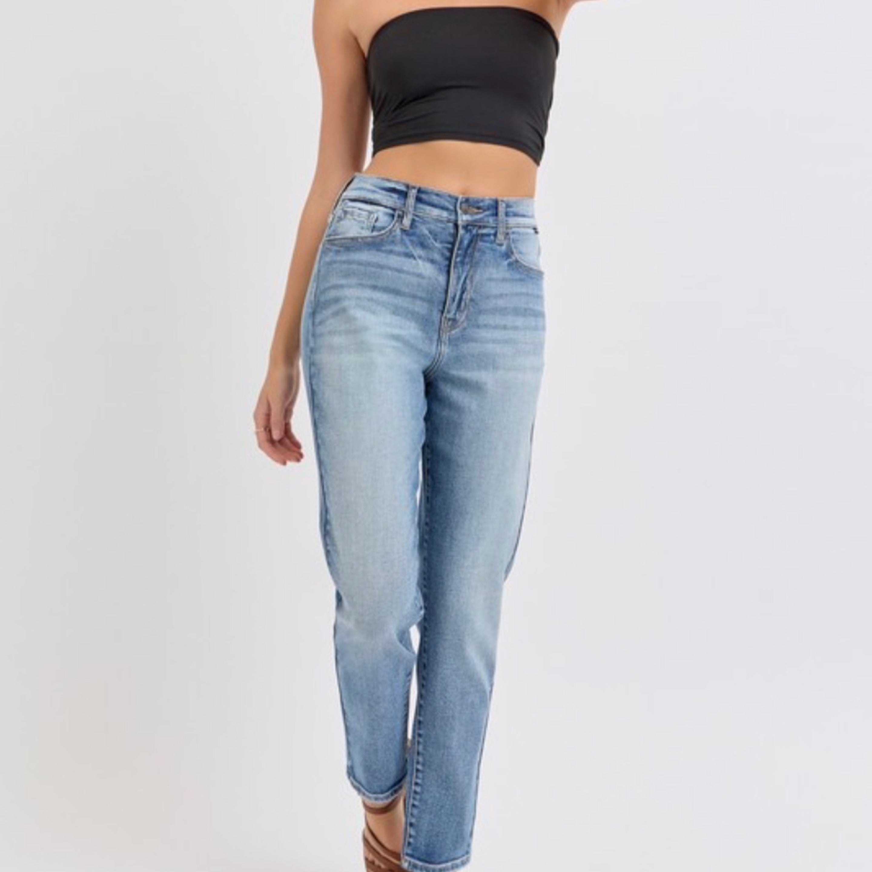 High Rise Mom Jean