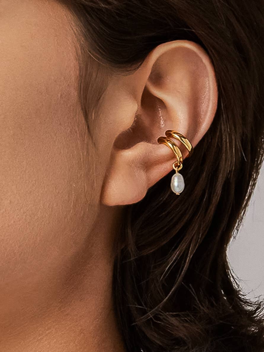 18k Non-Tarnish Ear Cuff