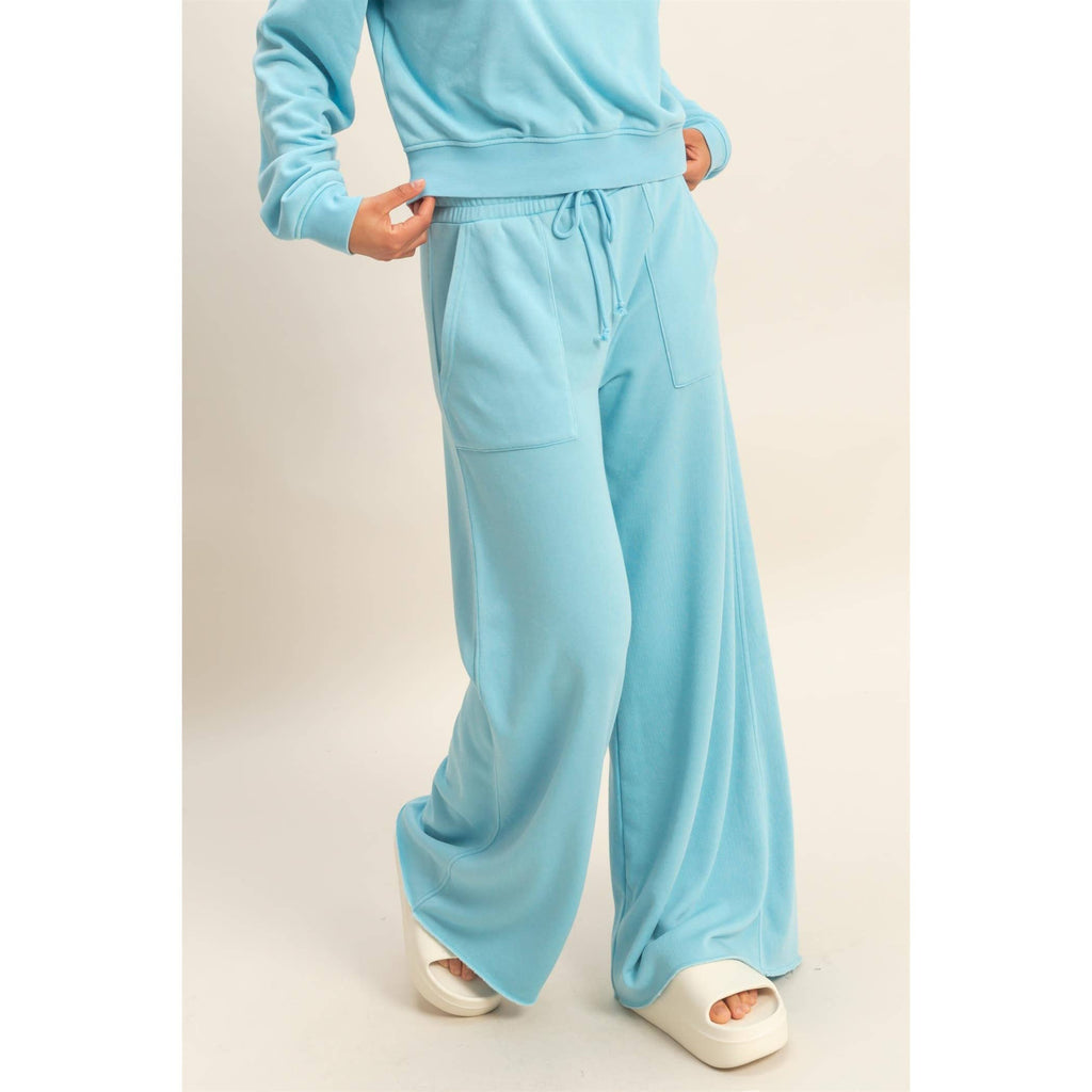 Wide-Leg Sweats