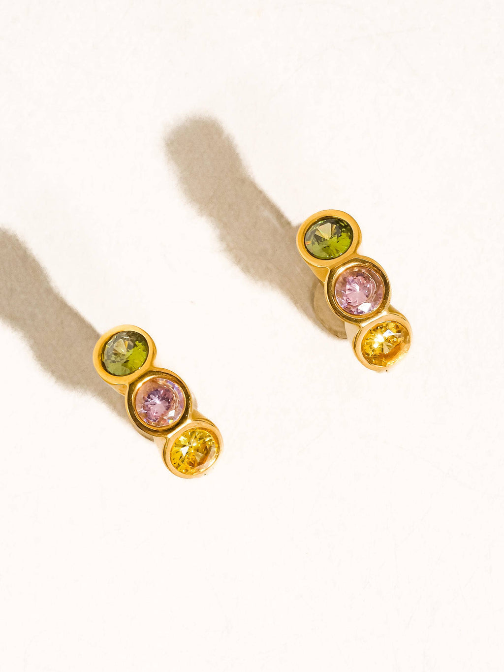 18K Gold Non-Tarnish Azelia Earrings