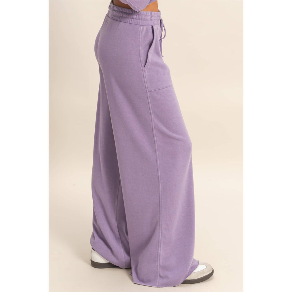 Wide-Leg Sweats