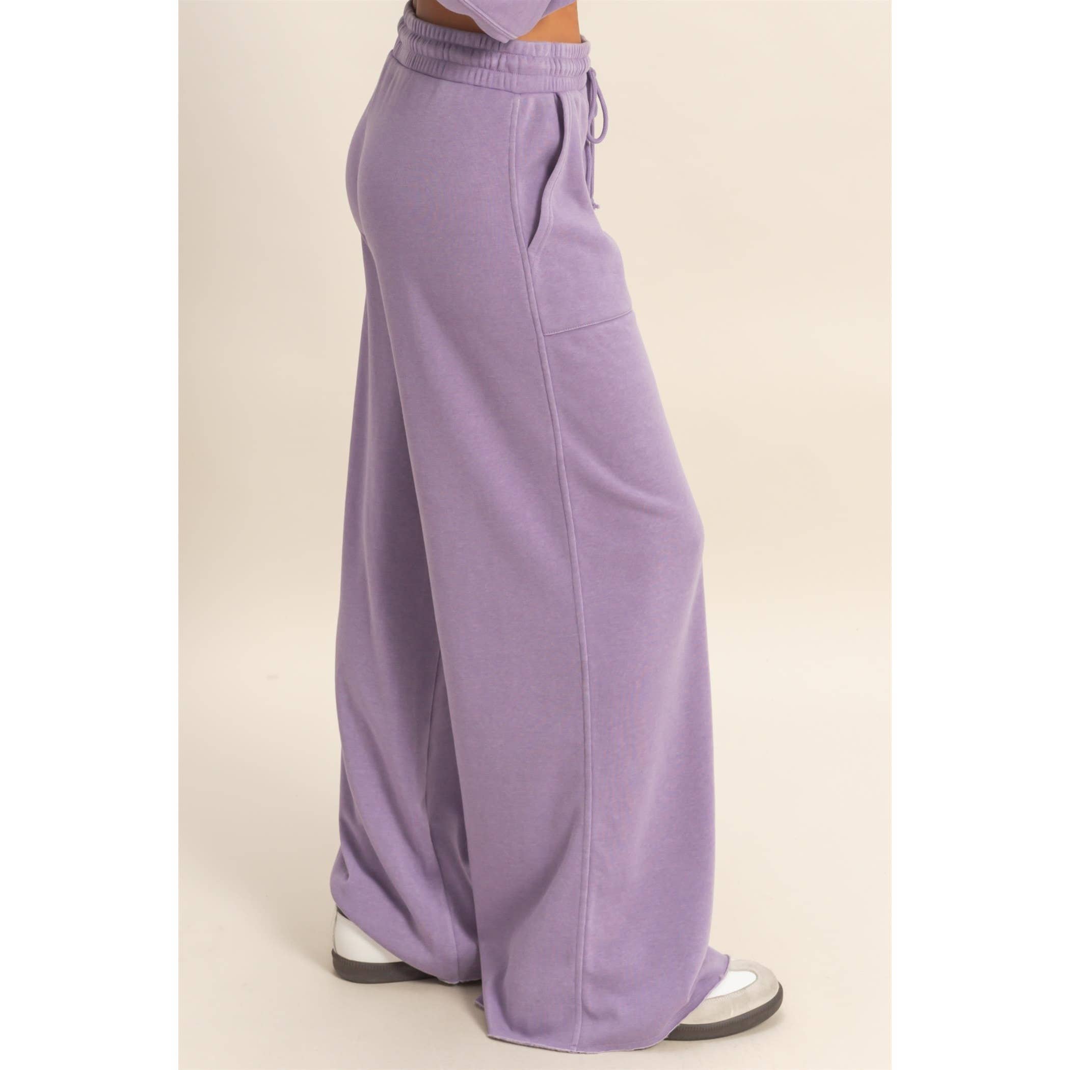Wide-Leg Sweats